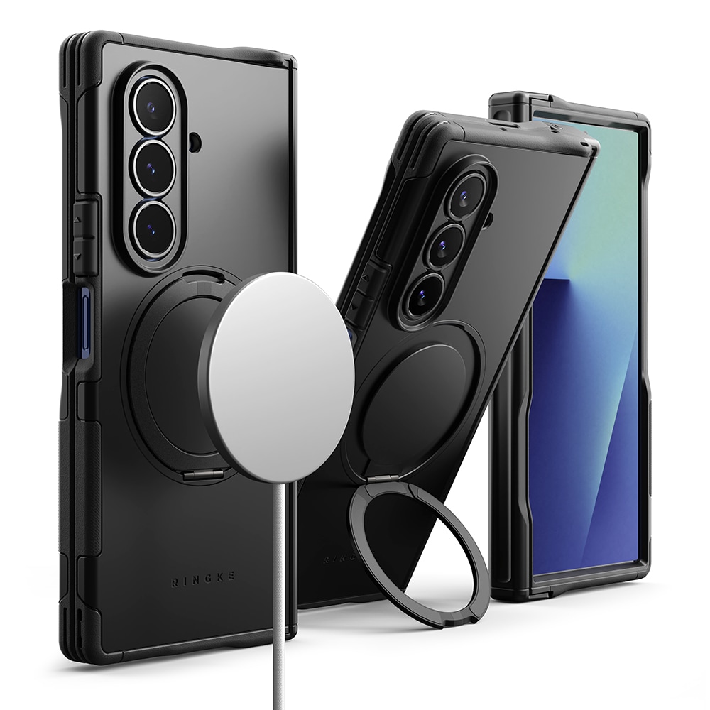Samsung Galaxy Z Fold 7 Alles magnetiske cover, Sort