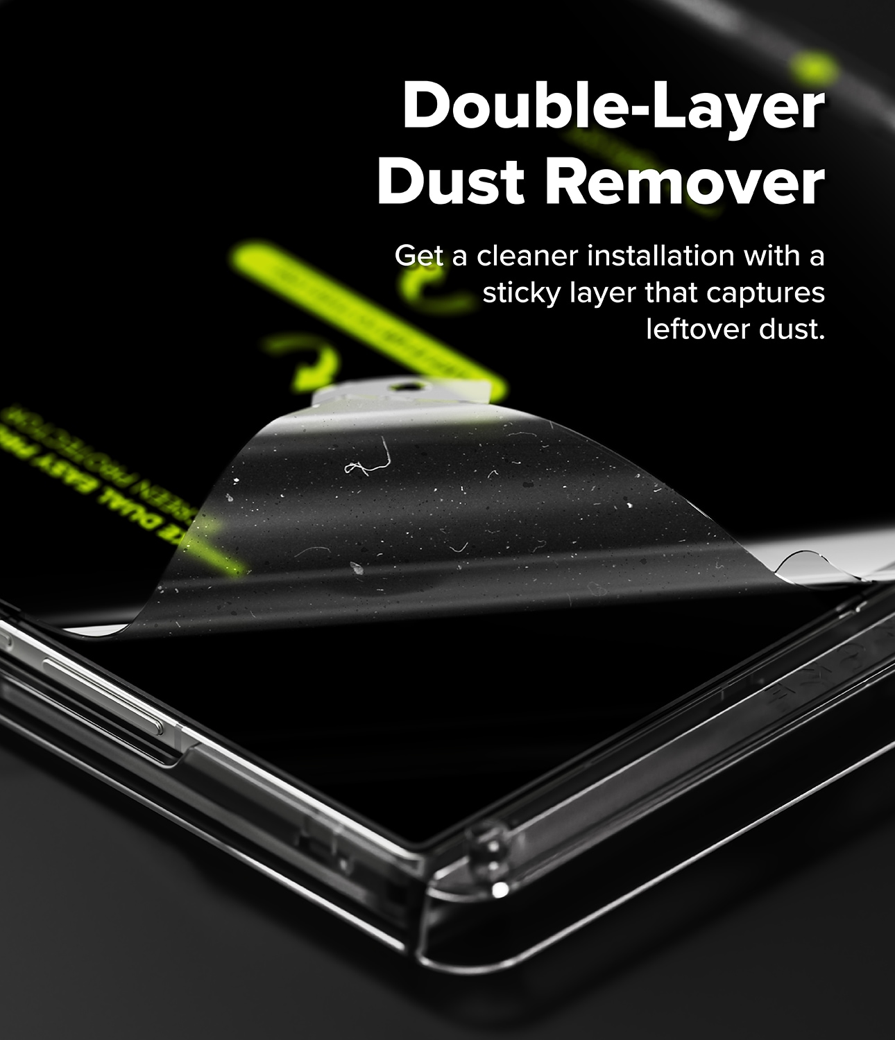 Samsung Galaxy Z Fold 7 Skærmbeskytter beskyttelsesfilm med installationsramme - Dual Easy (2-pak)