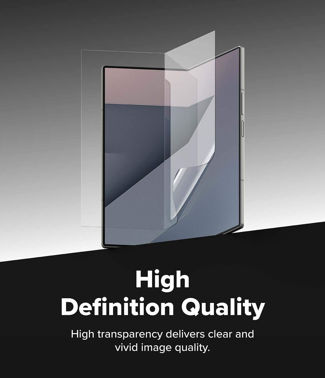 Samsung Galaxy Z Fold 7 Skærmbeskytter beskyttelsesfilm med installationsramme - Dual Easy (2-pak)
