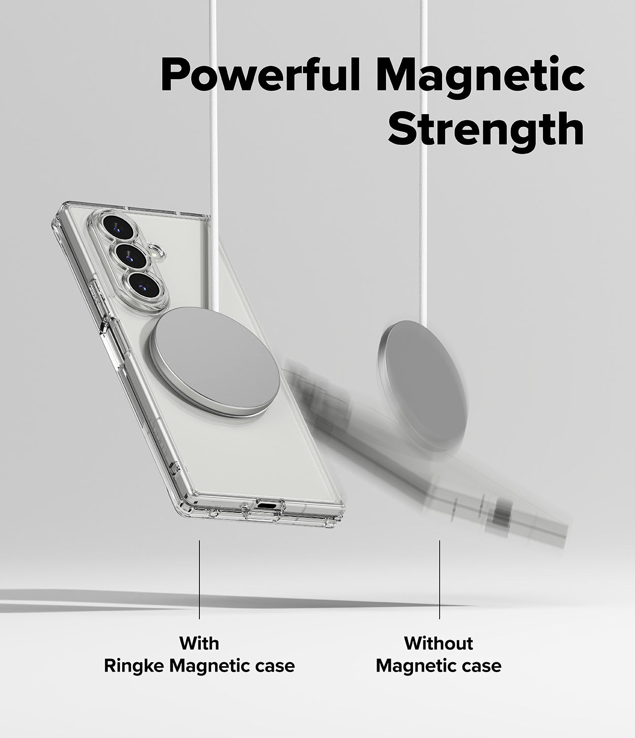 Samsung Galaxy Z Fold 7 Fusion MagSafe cover, Gennemsigtig