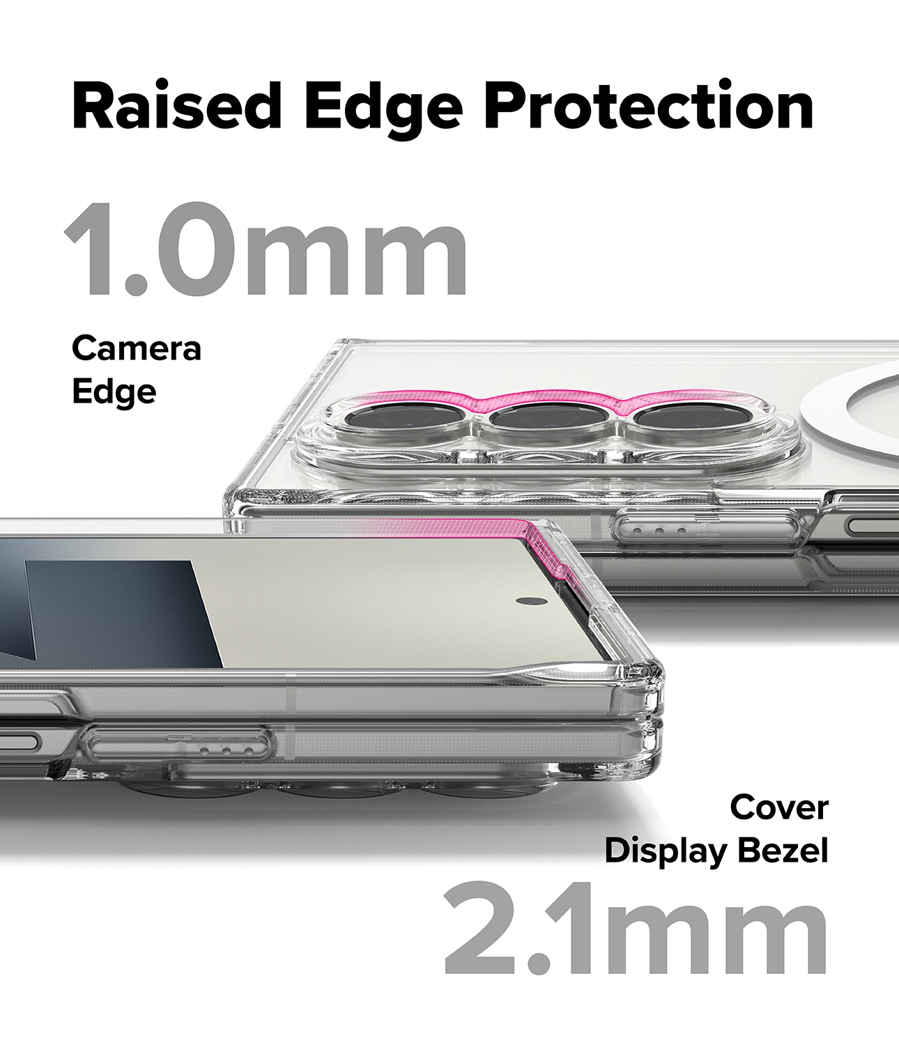 Samsung Galaxy Z Fold 7 Fusion MagSafe cover, Gennemsigtig