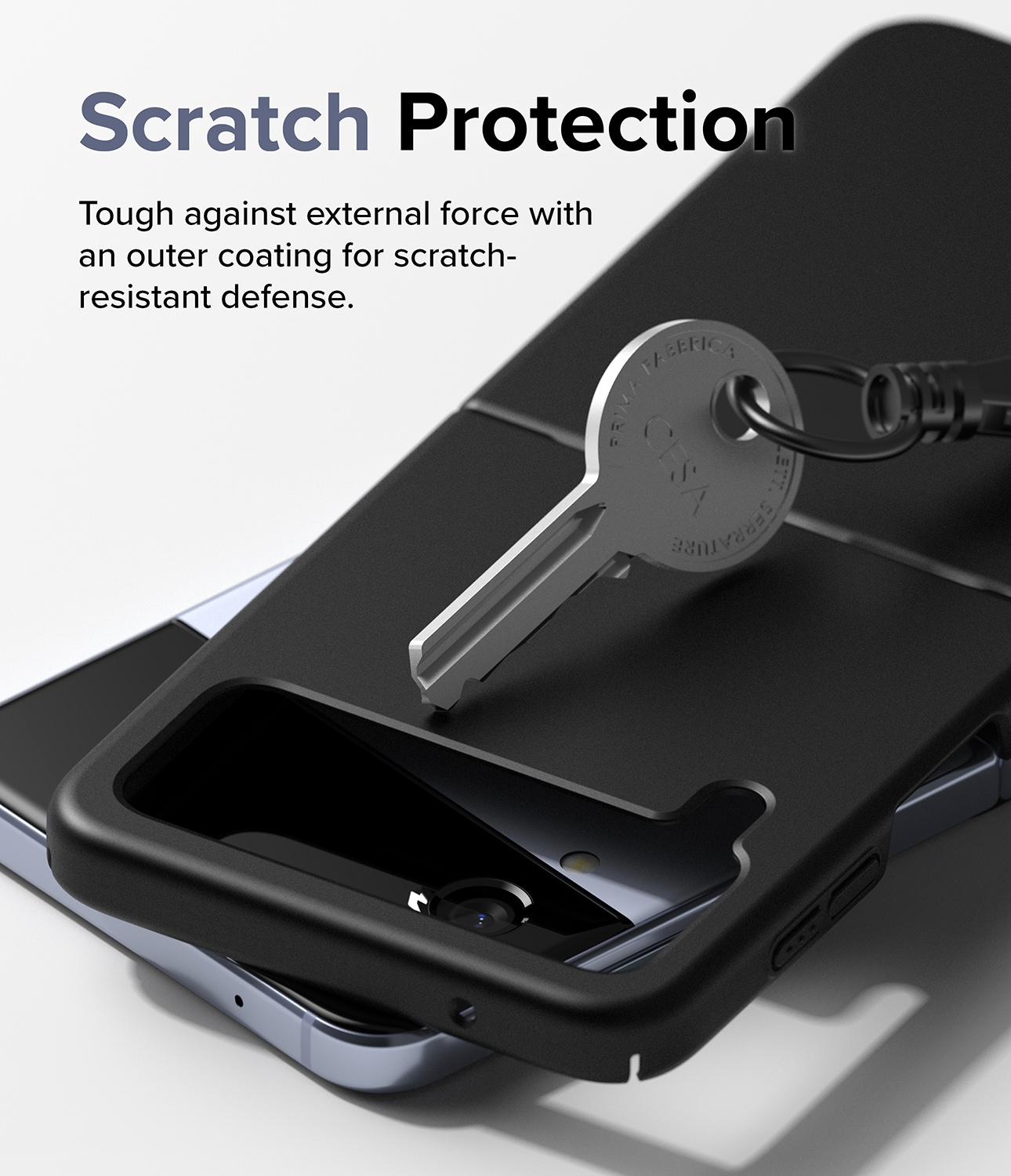 Samsung Galaxy Z Flip 4 Slim cover, Sort