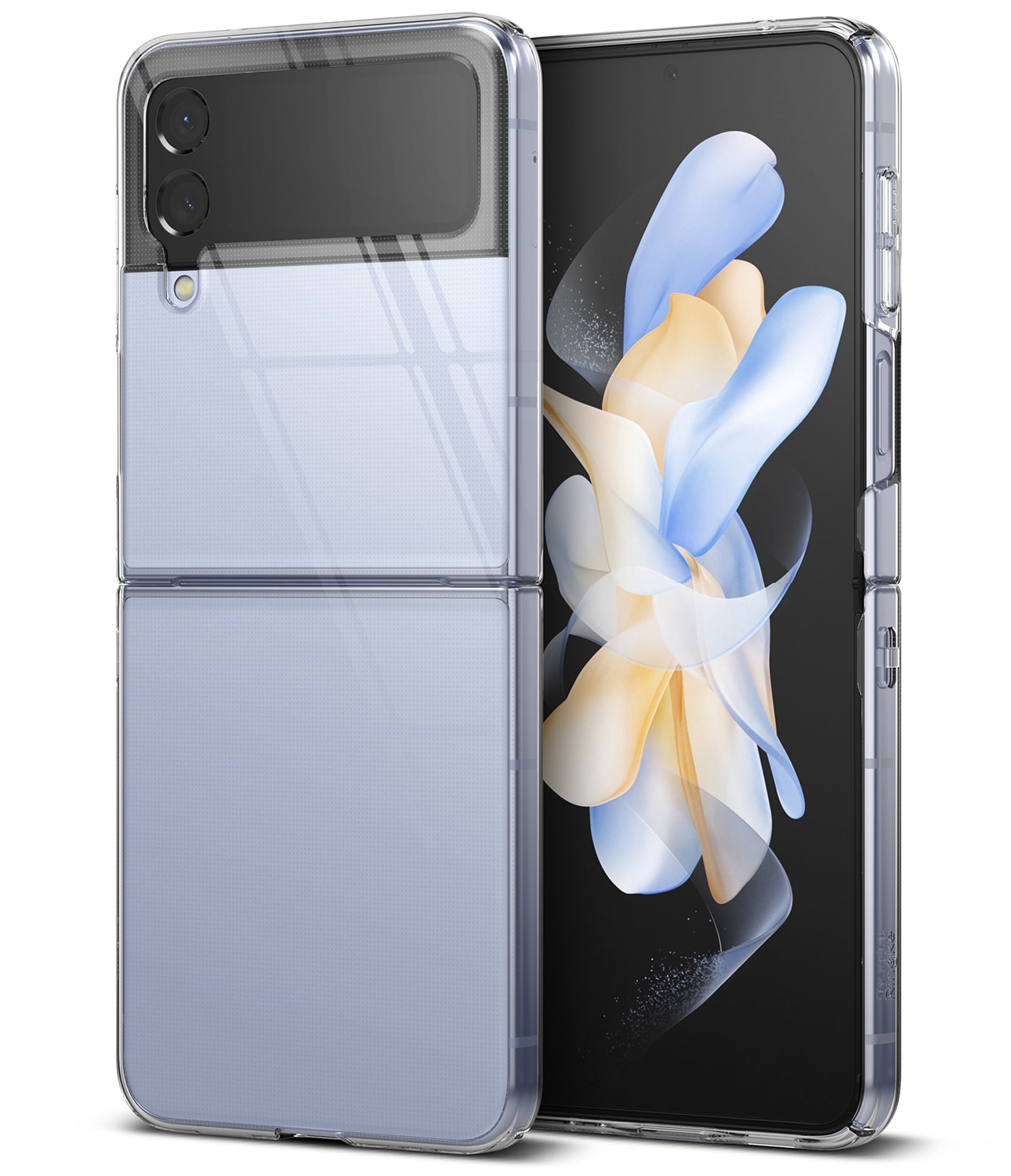 Samsung Galaxy Z Flip 4 Slim cover, Gennemsigtig