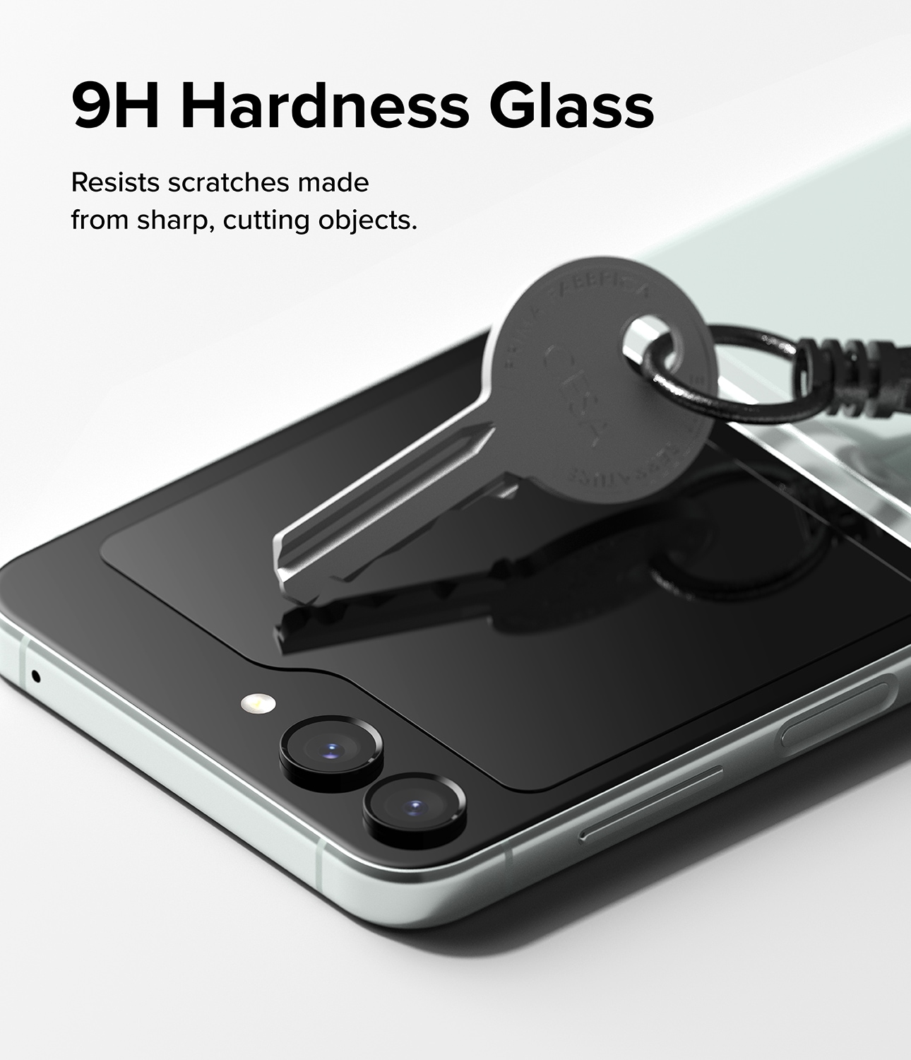 Samsung Galaxy Z Flip 5 Ydre skærmbeskytter i glas (2-pak)