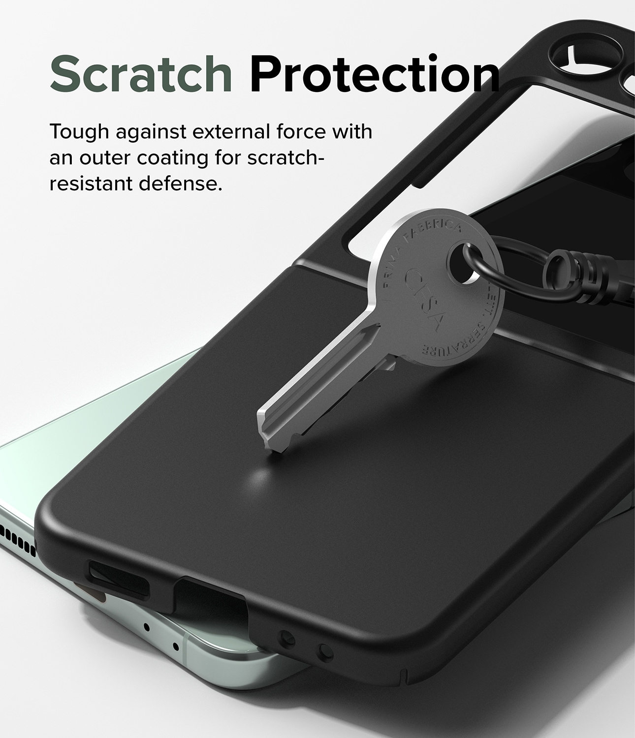 Samsung Galaxy Z Flip 5 Slim cover, Sort