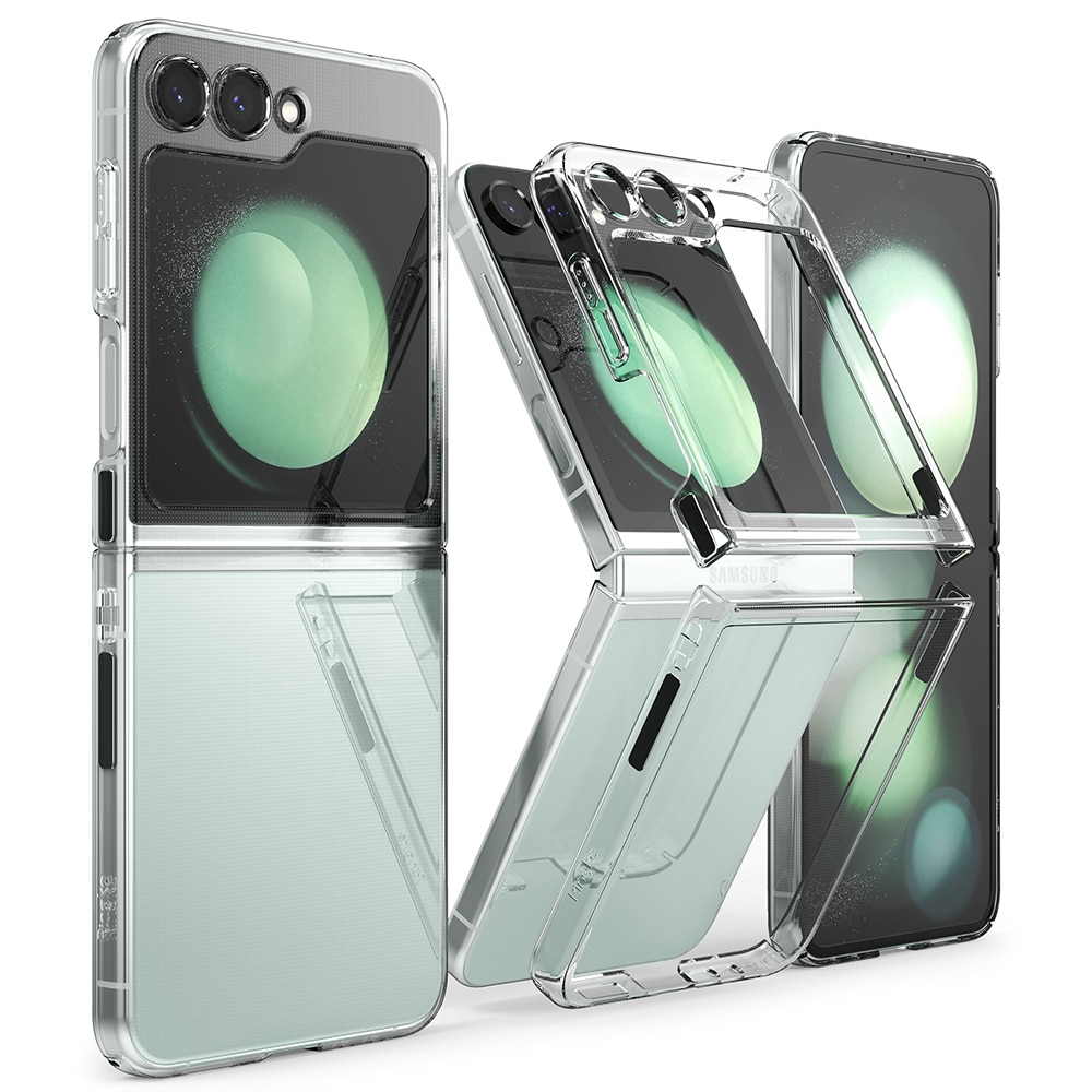Samsung Galaxy Z Flip 5 Slim cover, Gennemsigtig