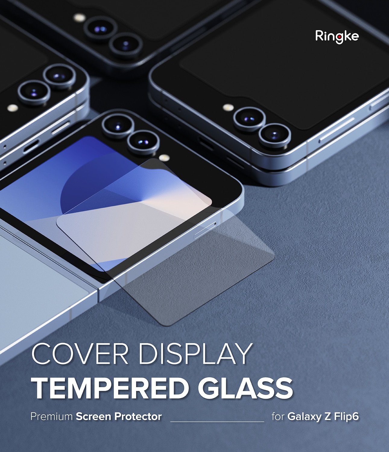 Samsung Galaxy Z Flip 7 FE Ydre skærmbeskytter i glas (2-pak)