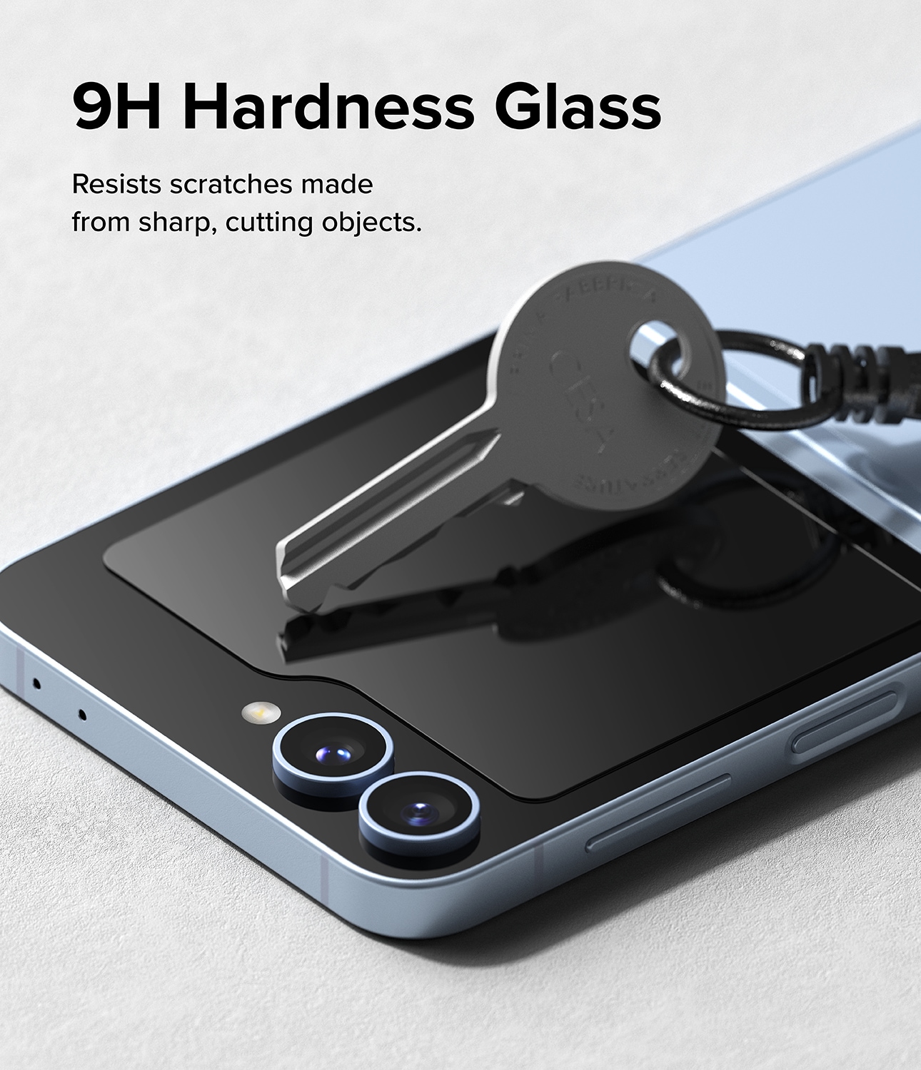 Samsung Galaxy Z Flip 7 FE Ydre skærmbeskytter i glas (2-pak)