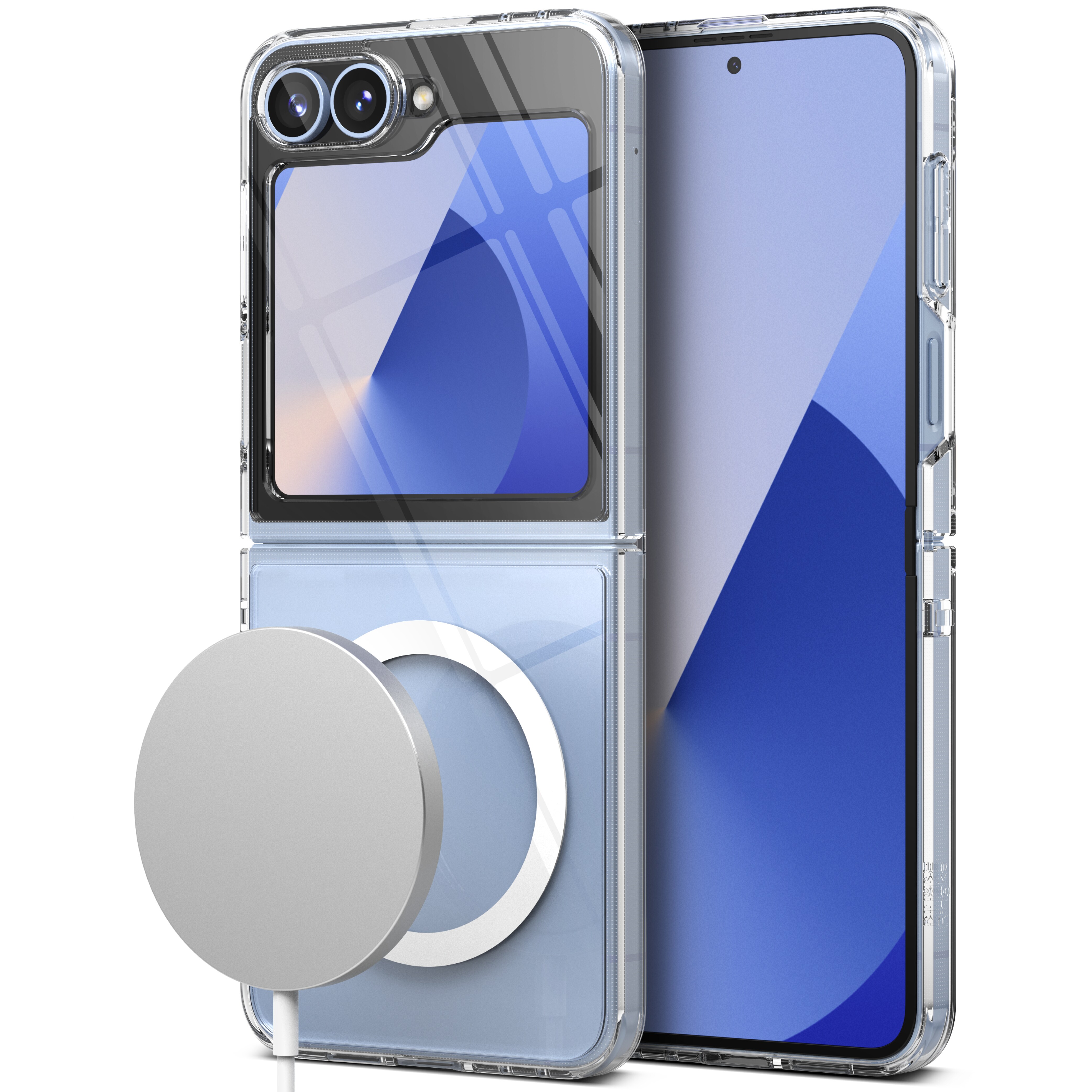 Samsung Galaxy Z Flip 7 FE Fusion MagSafe cover, Gennemsigtig
