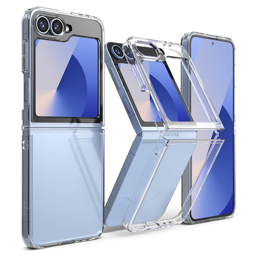 Samsung Galaxy Z Flip 7 FE Fusion cover, Gennemsigtig