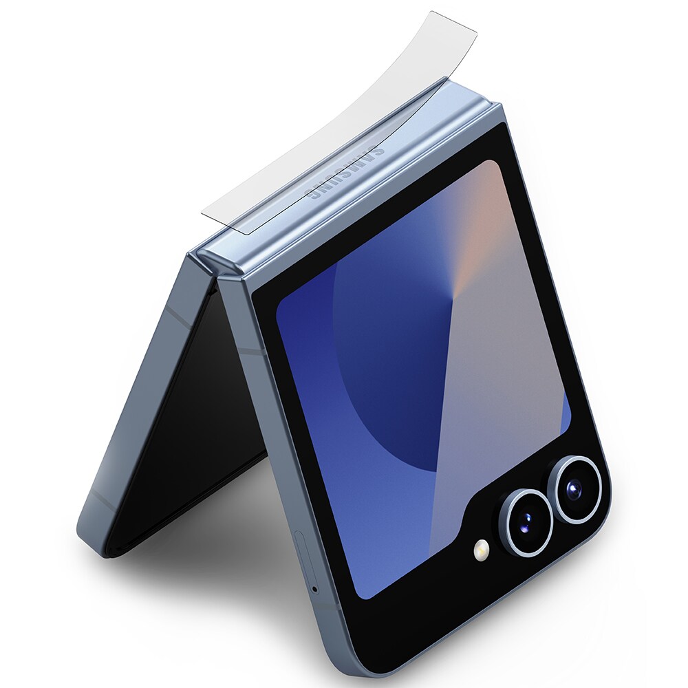 Samsung Galaxy Z Flip 4 Hinge beskyttelsesfilm - Dual Easy (2-pak)