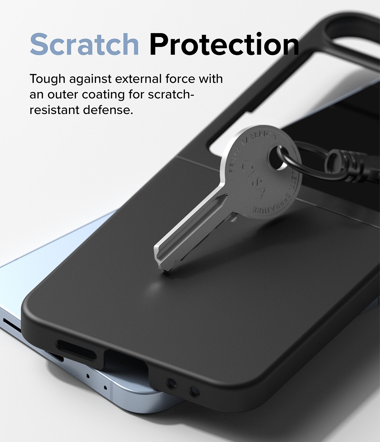 Samsung Galaxy Z Flip 7 FE Slim cover, Sort