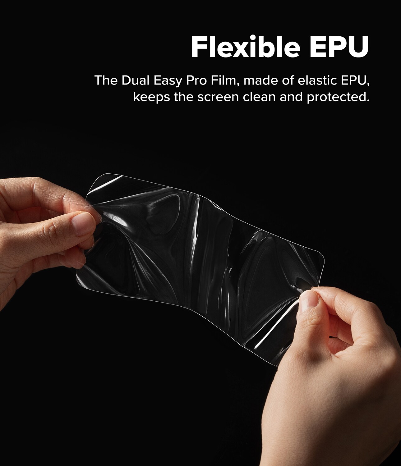 Samsung Galaxy Z Flip 7 Skærmbeskytter beskyttelsesfilm med installationsramme - Dual Easy (2-pak)
