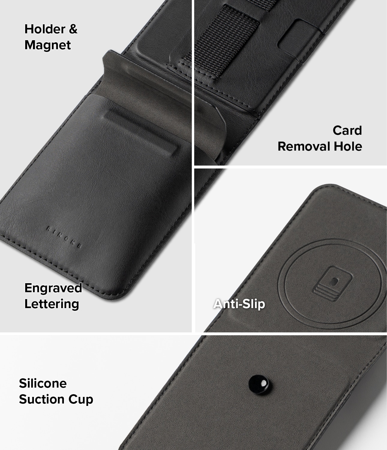 Samsung Galaxy Z Flip 7 Folio Grip Wallet Magnetic, Sort