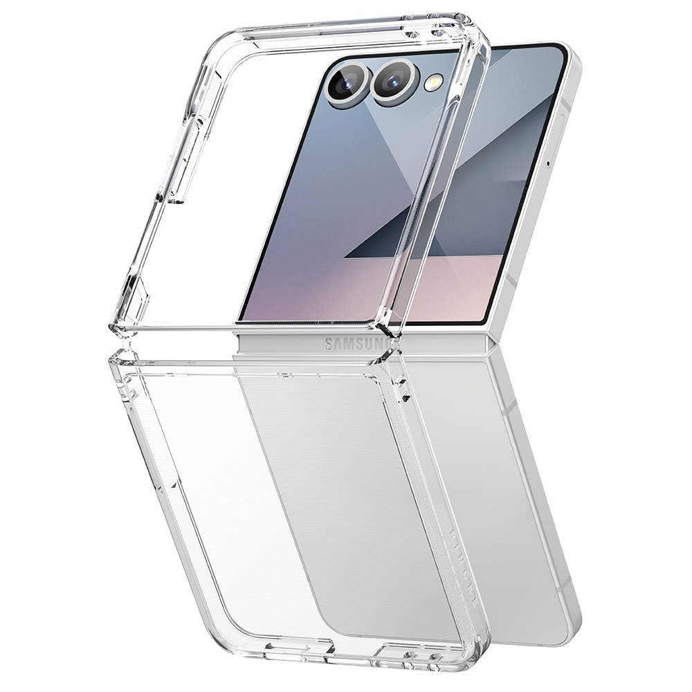 Samsung Galaxy Z Flip 7 Fusion cover, Gennemsigtig