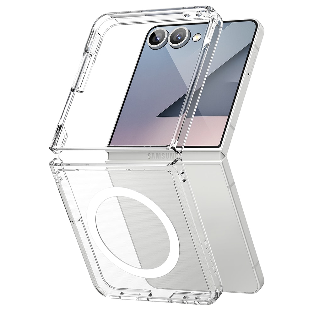Samsung Galaxy Z Flip 7 Fusion MagSafe cover, Gennemsigtig