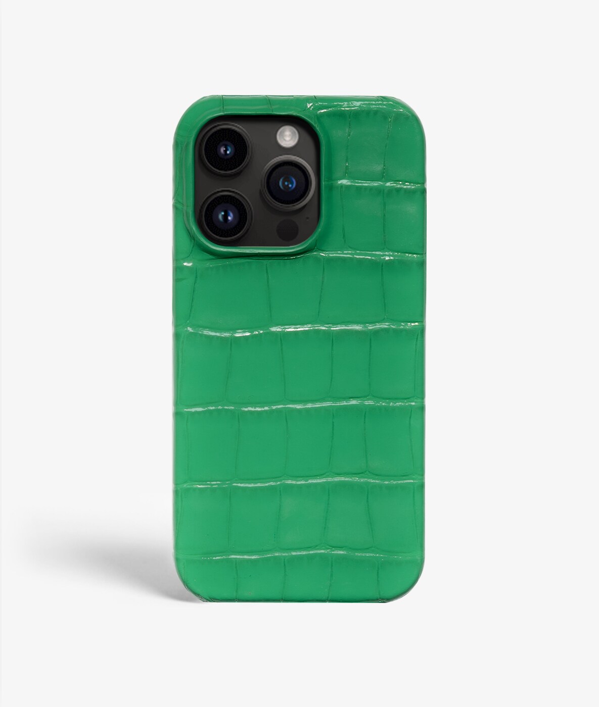 iPhone 14 Pro Max Cover Croco Grøn