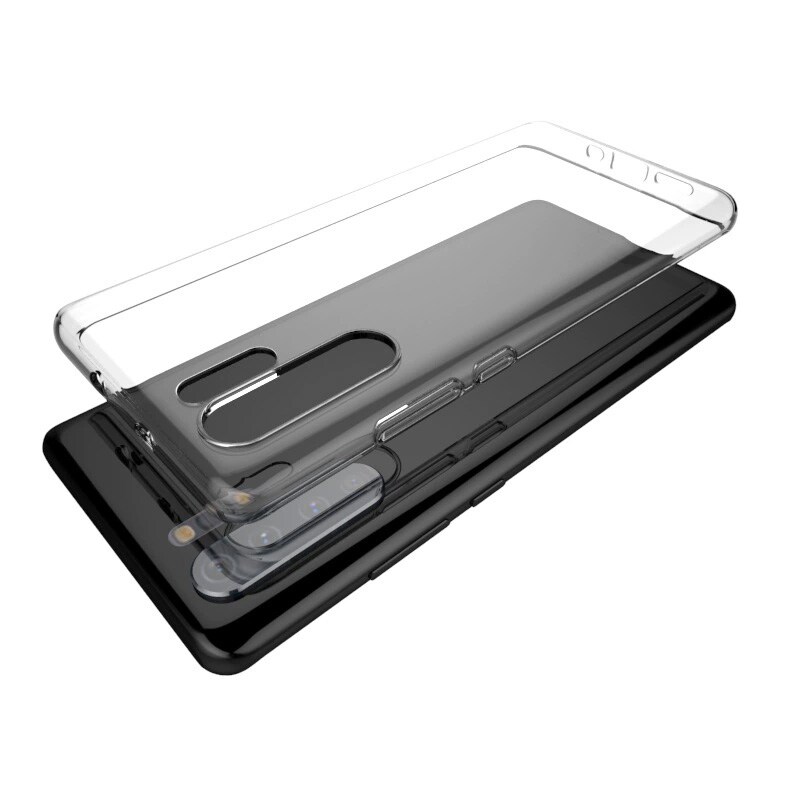 Huawei P30 Pro Tyndt TPU-cover, Gennemsigtig
