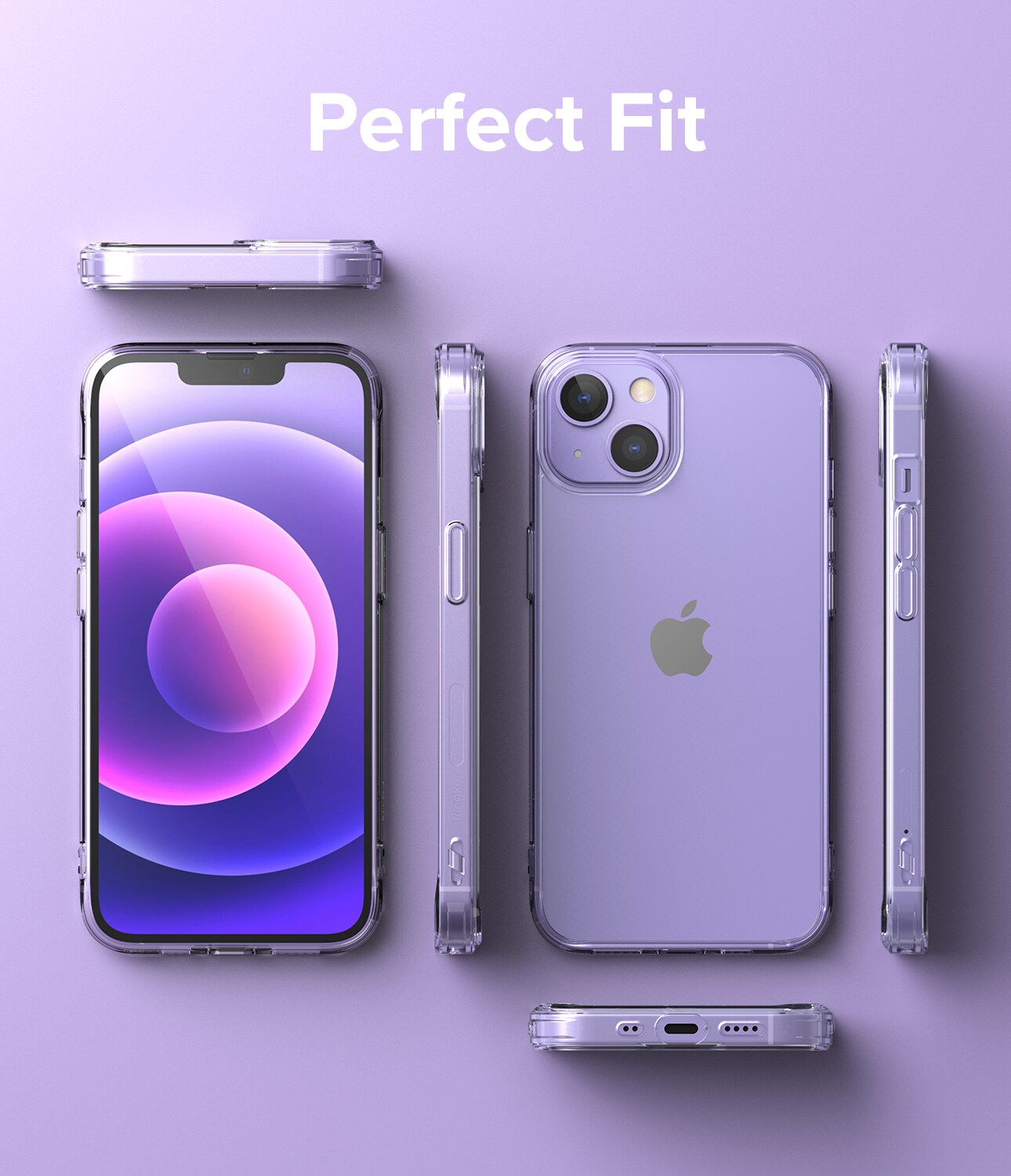 iPhone 13 Mini Fusion cover, Gennemsigtig