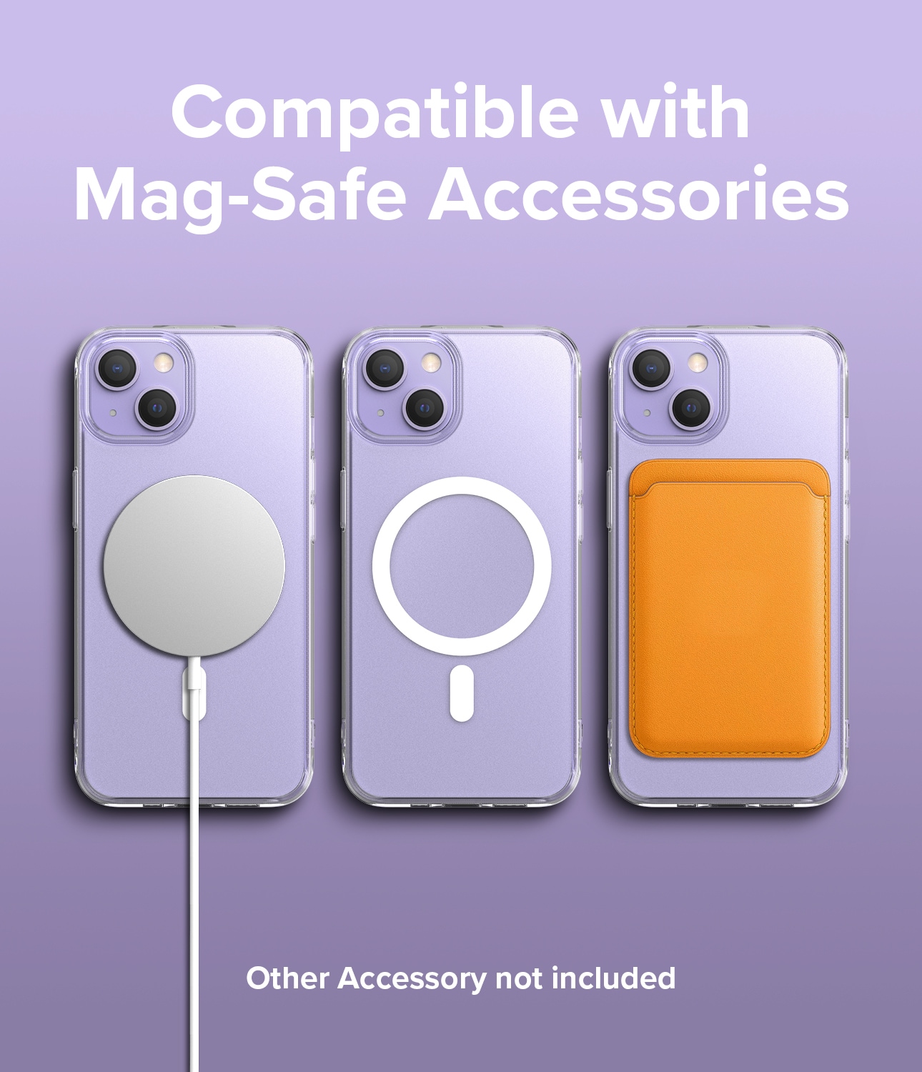 iPhone 13 Mini Fusion MagSafe cover, Gennemsigtig