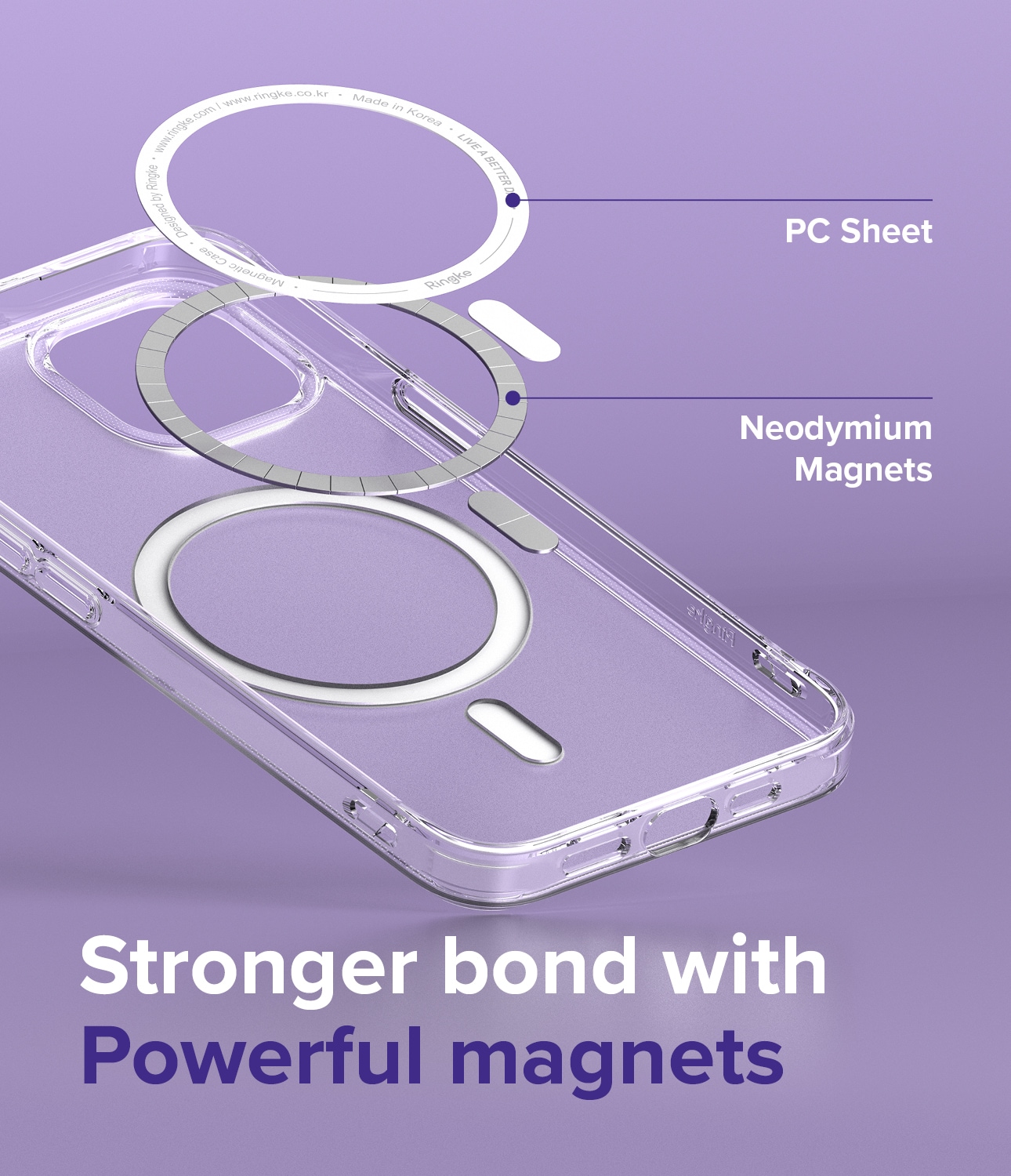 iPhone 13 Mini Fusion MagSafe cover, Gennemsigtig