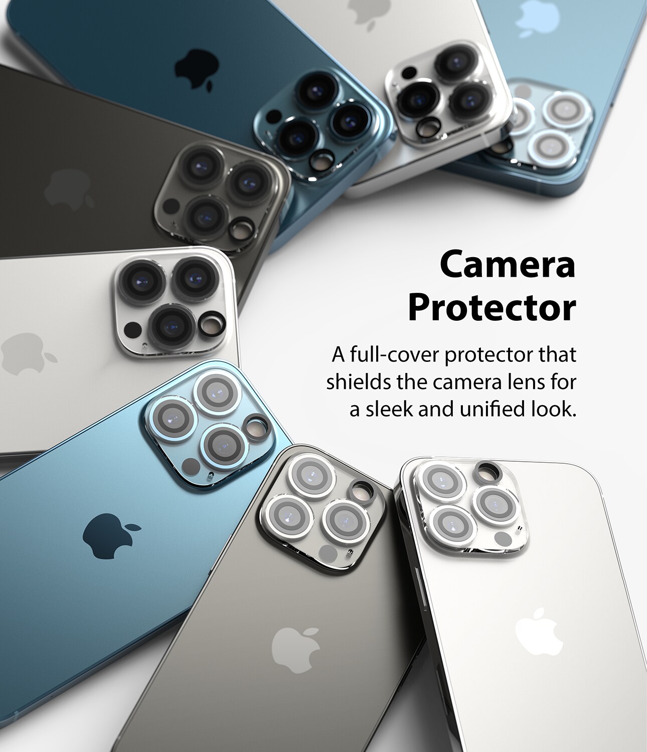 iPhone 13 Pro Kamerabeskyttelse i glas (2-pak)