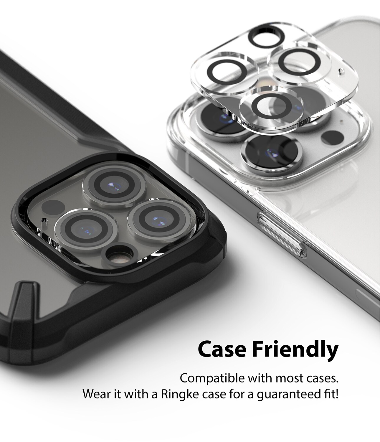 iPhone 13 Pro Kamerabeskyttelse i glas (2-pak)