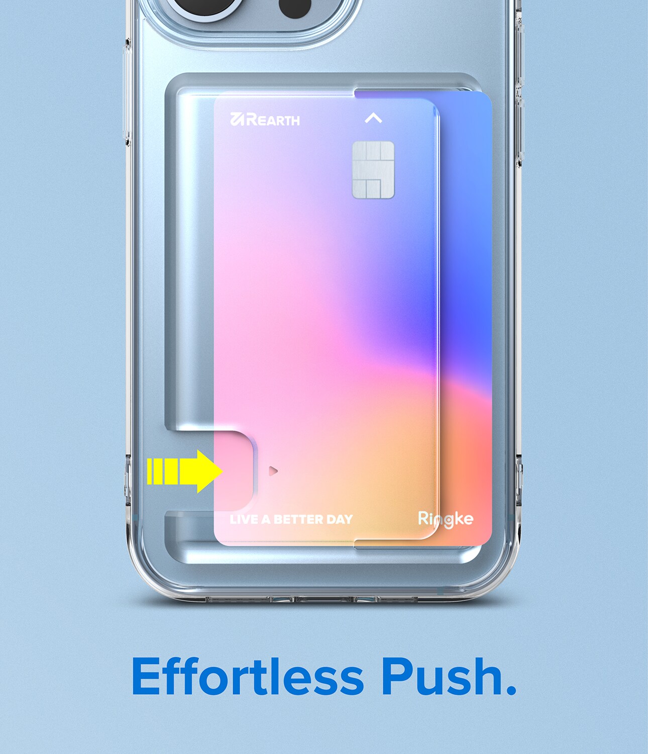 iPhone 13 Pro Fusion cover med kortholder, Gennemsigtig