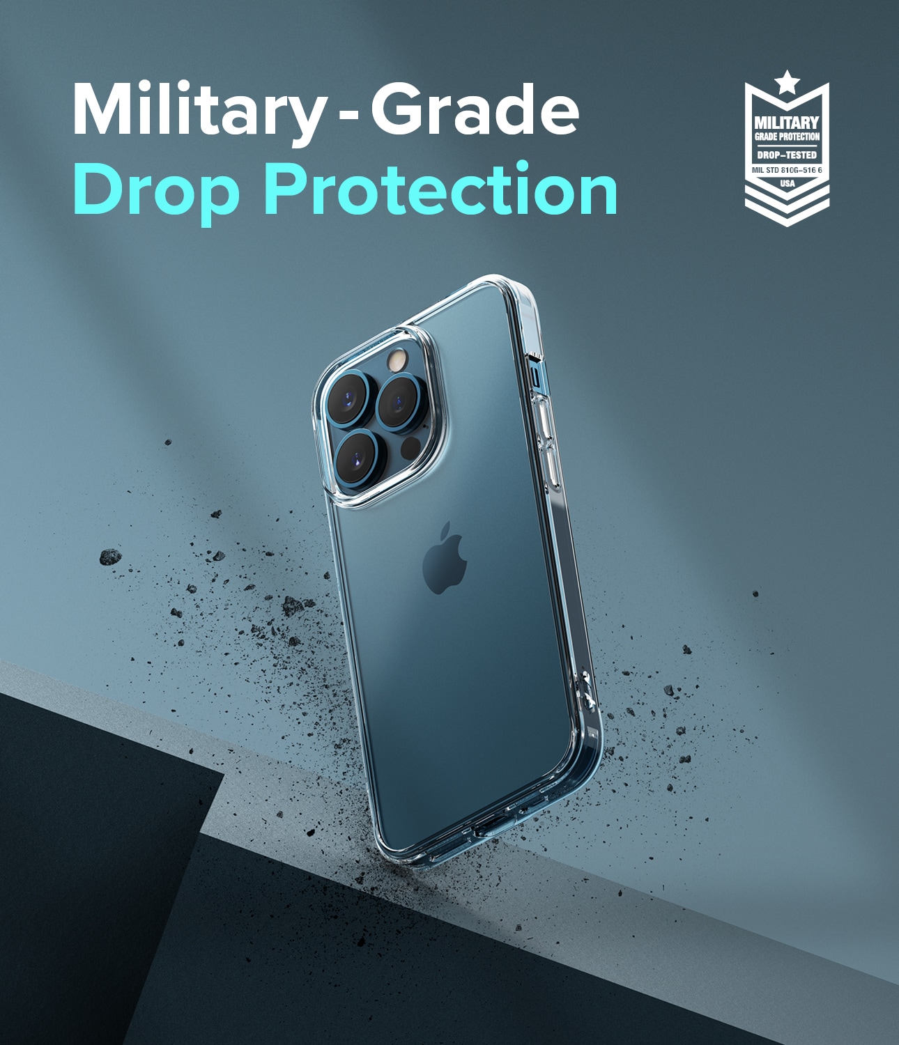 iPhone 13 Pro Fusion cover, Gennemsigtig