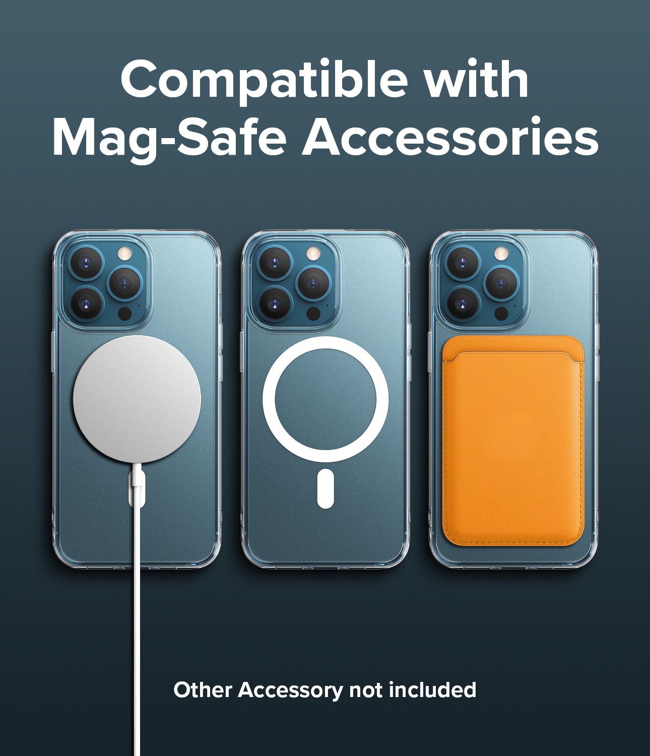 iPhone 13 Pro Fusion MagSafe cover, Gennemsigtig