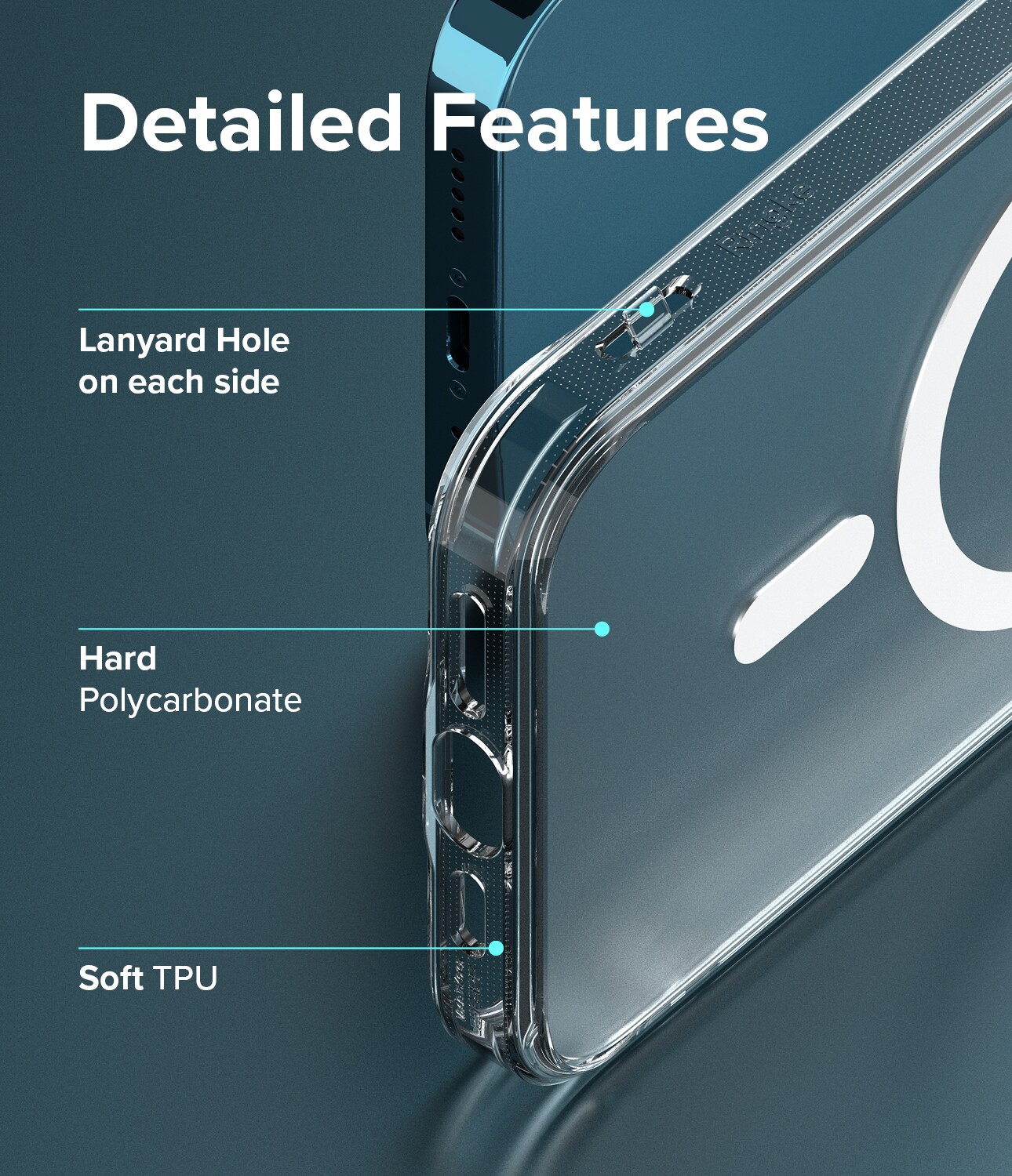 iPhone 13 Pro Fusion MagSafe cover, Gennemsigtig