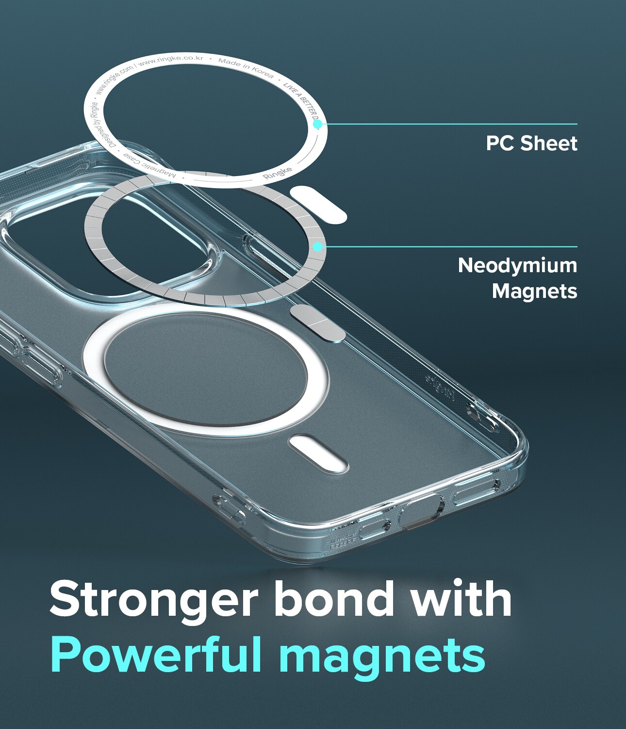 iPhone 13 Pro Fusion MagSafe cover, Gennemsigtig
