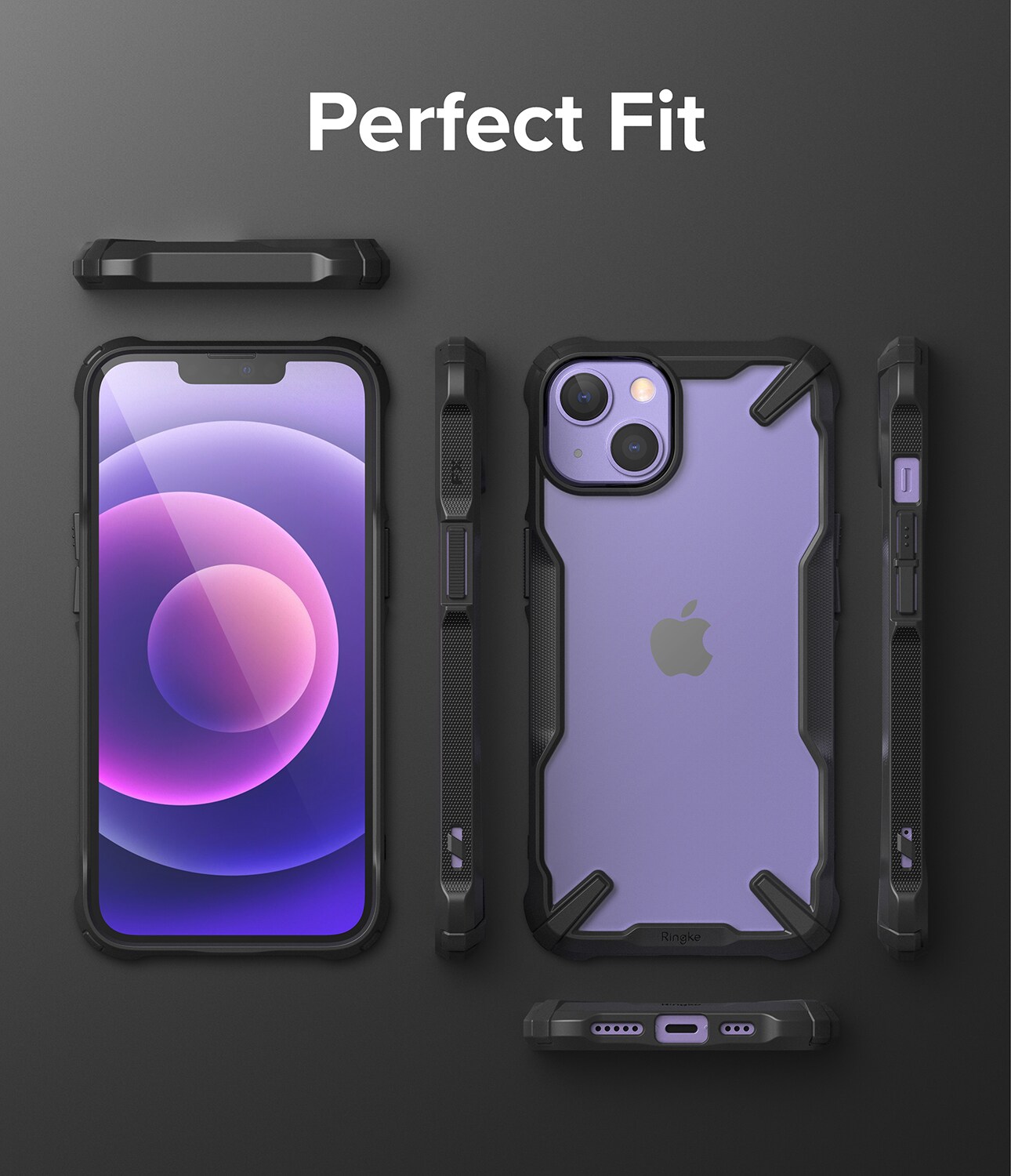 iPhone 13 Fusion X Cover, Sort