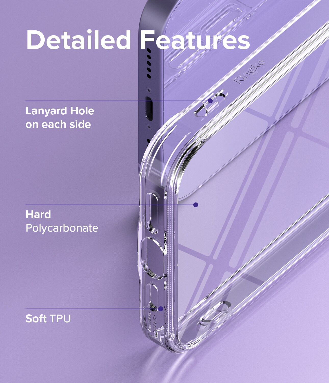 iPhone 13 Fusion cover, Gennemsigtig