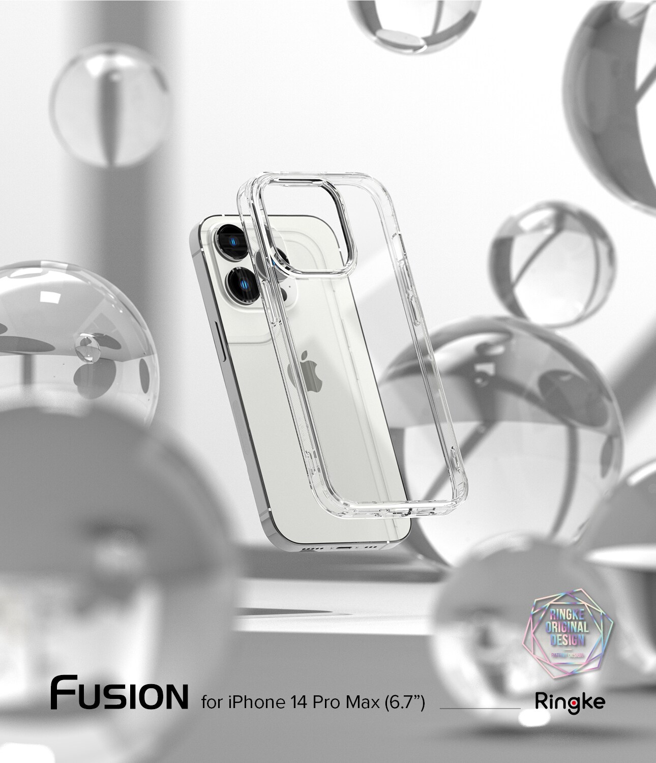 iPhone 14 Pro Max Fusion cover, Gennemsigtig