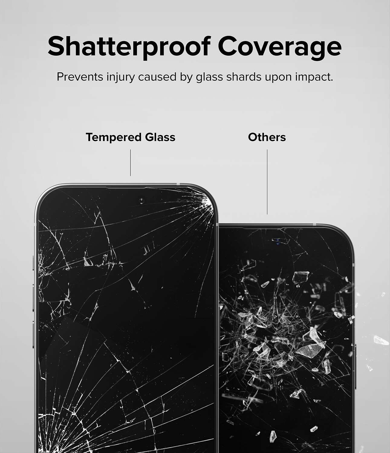 iPhone 14 Skærmbeskytter i glas med monteringsværktøj