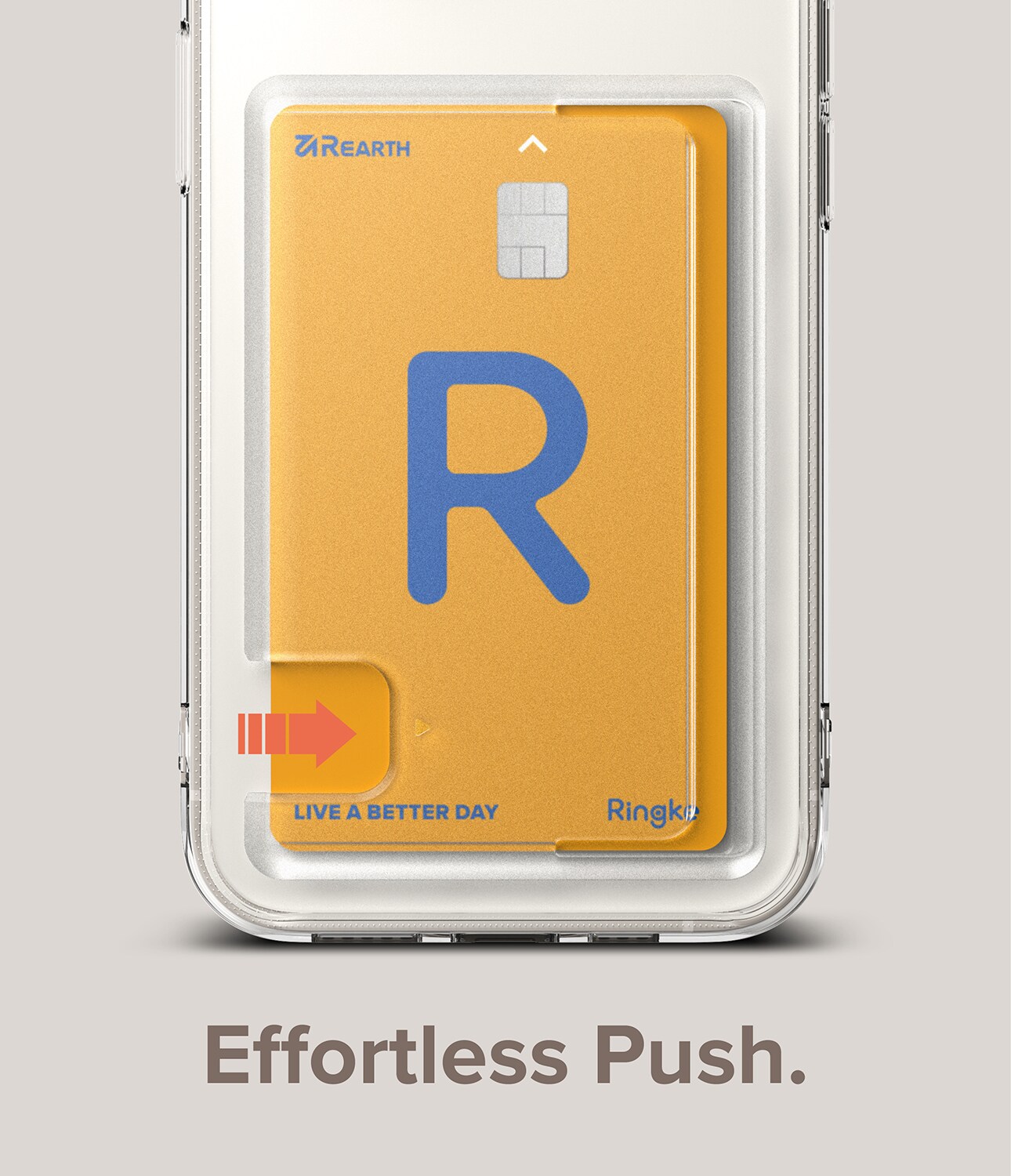 iPhone 14 Fusion cover med kortholder, Gennemsigtig