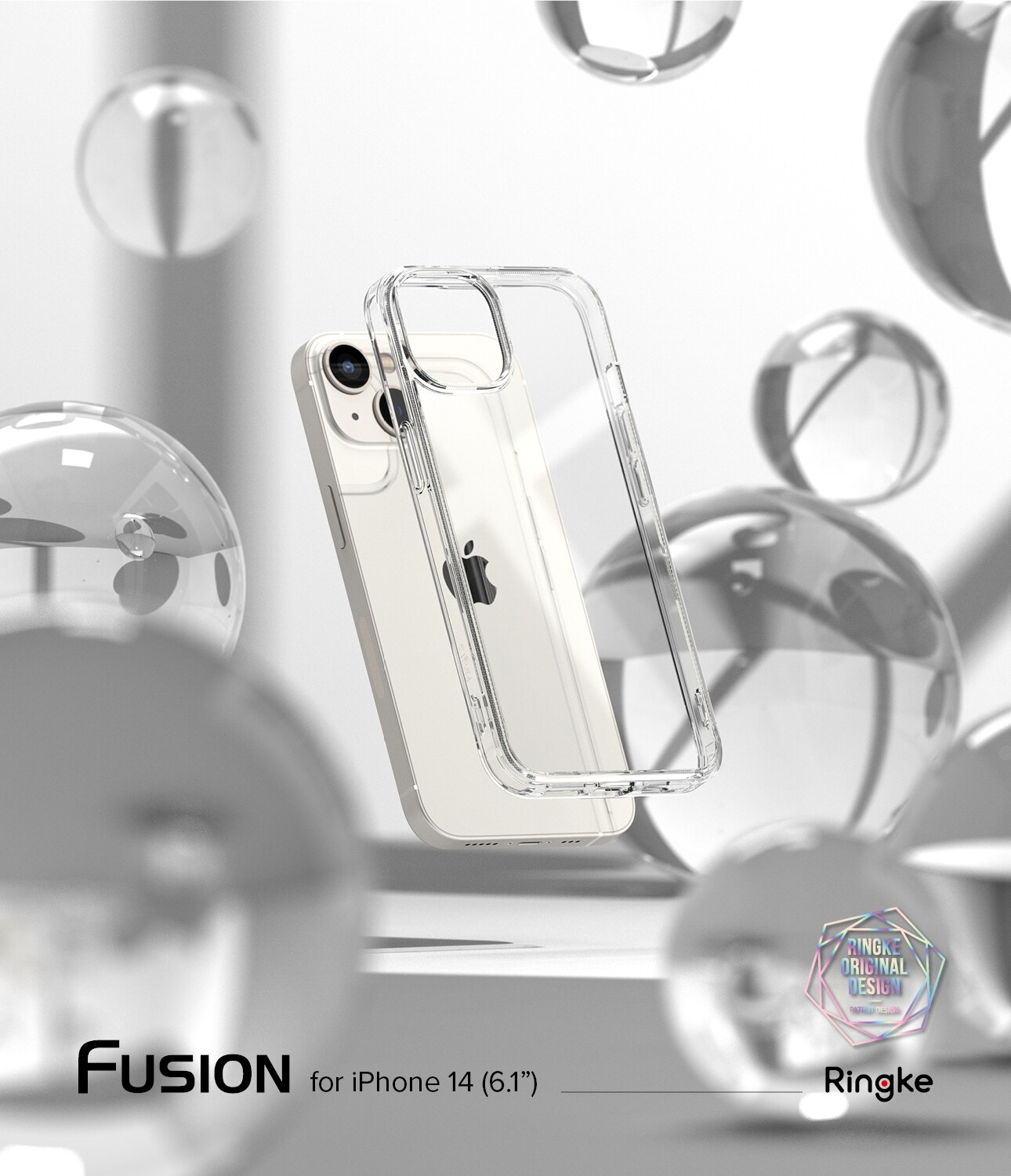 iPhone 14 Fusion cover, Gennemsigtig