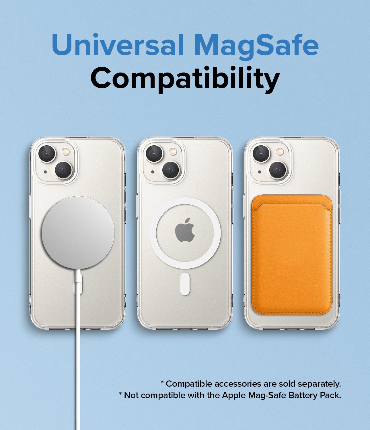 iPhone 14 Plus Fusion MagSafe cover, Gennemsigtig