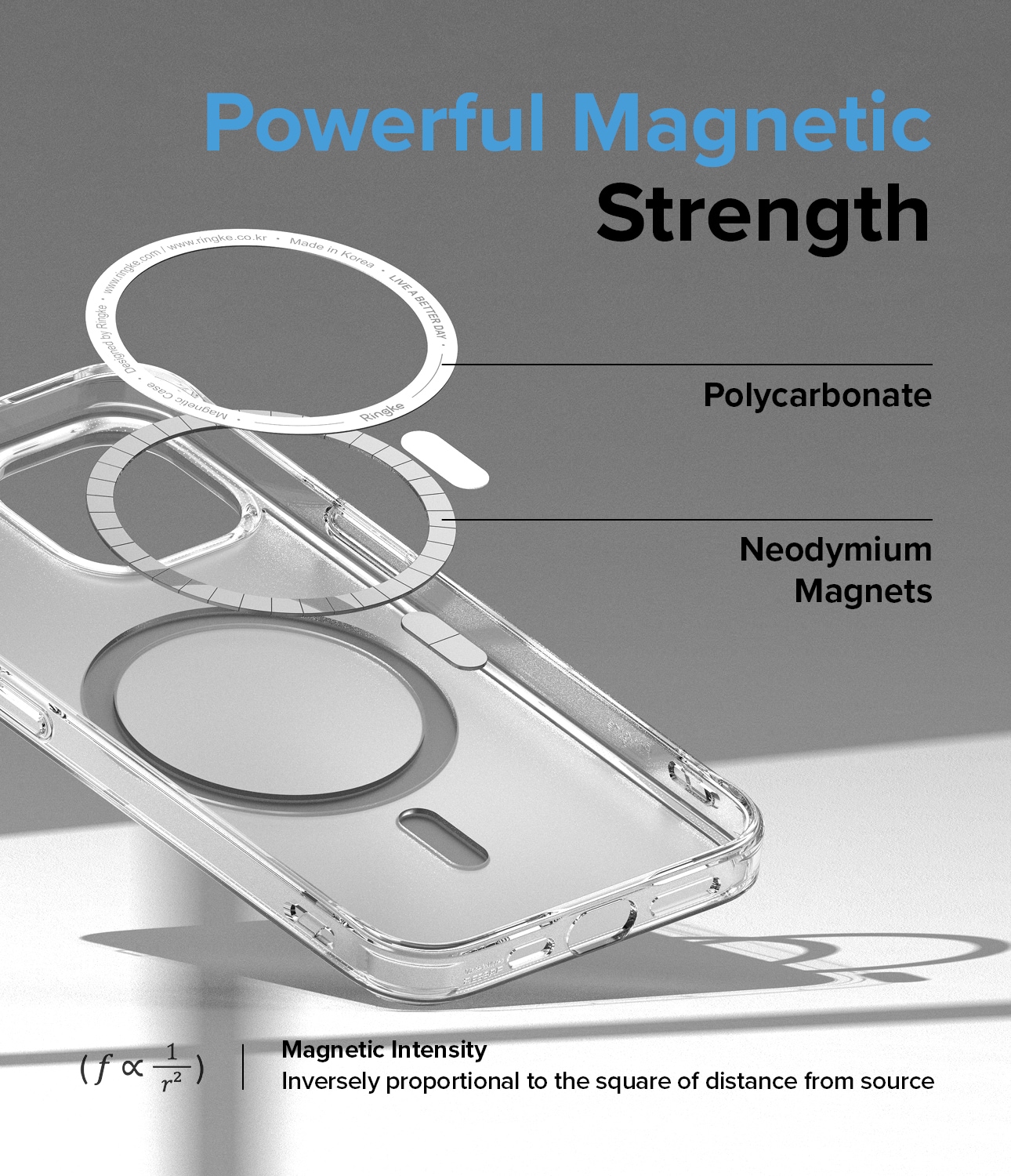 iPhone 14 Plus Fusion MagSafe cover, Gennemsigtig
