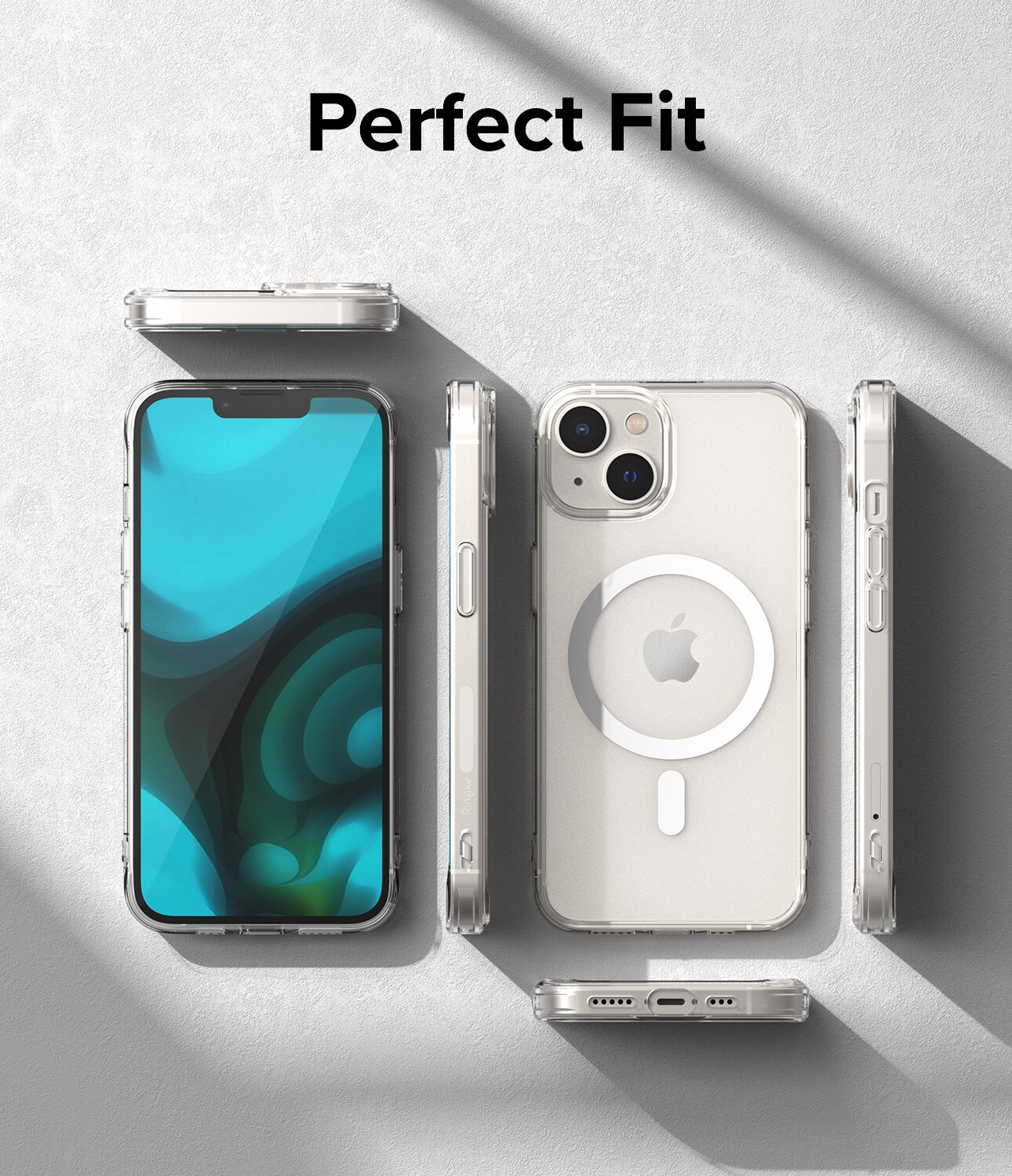 iPhone 14 Plus Fusion MagSafe cover, Gennemsigtig