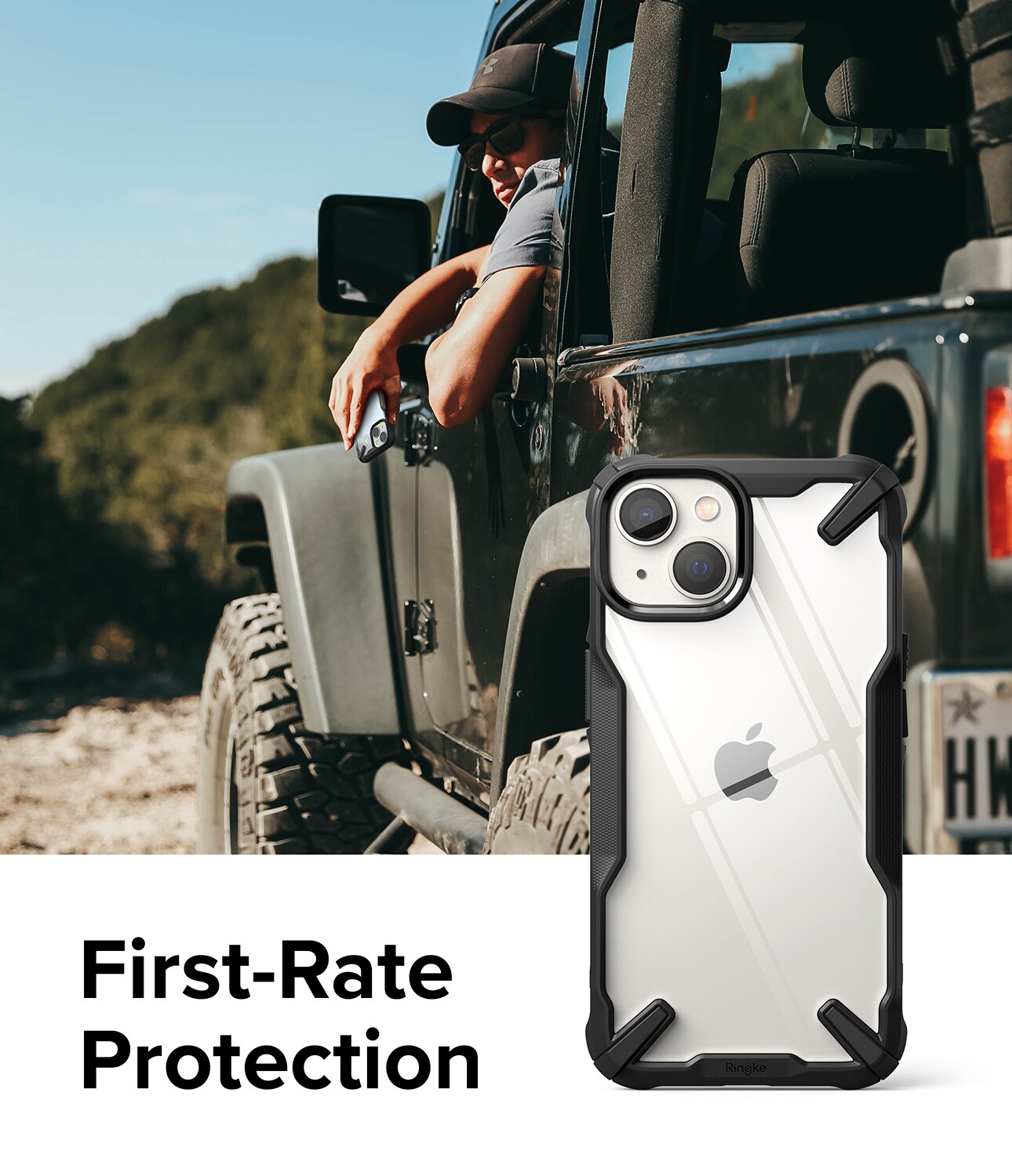 iPhone 14 Fusion X Cover, Sort