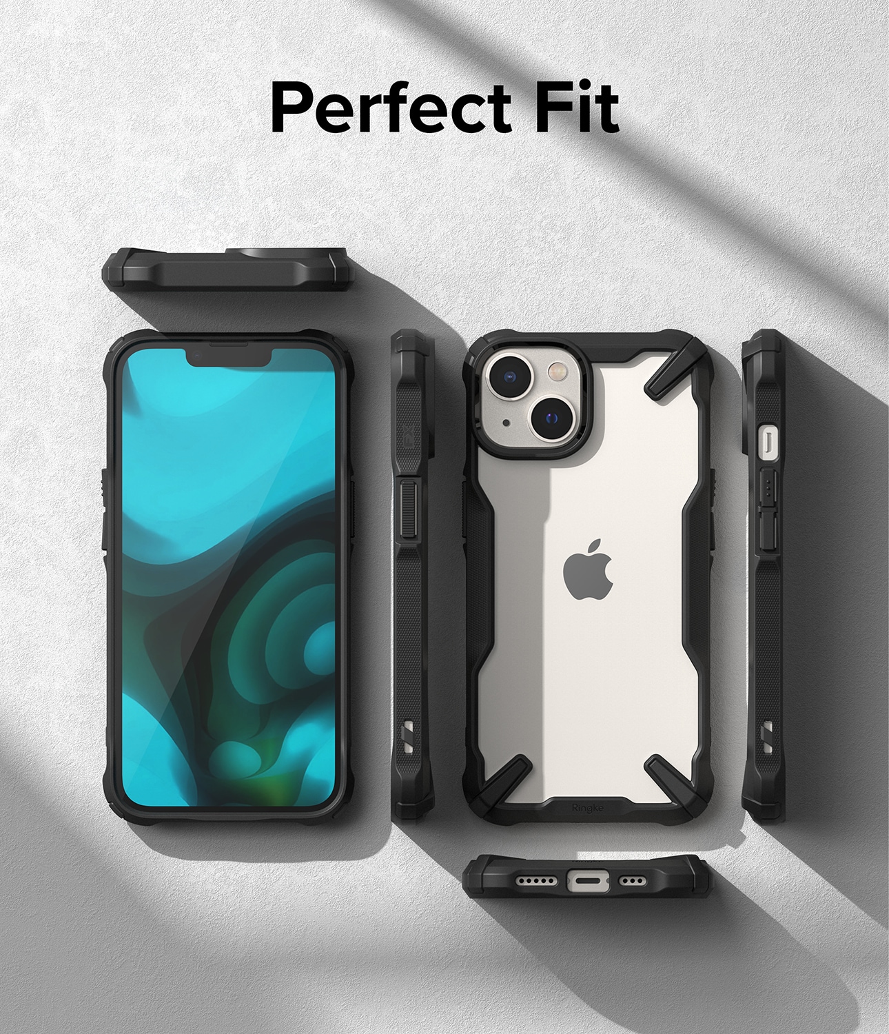iPhone 14 Fusion X Cover, Sort