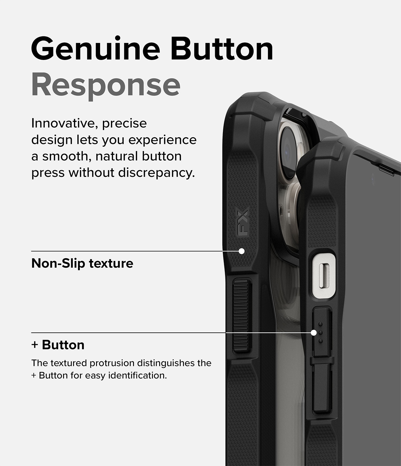 iPhone 14 Fusion X Cover, Sort