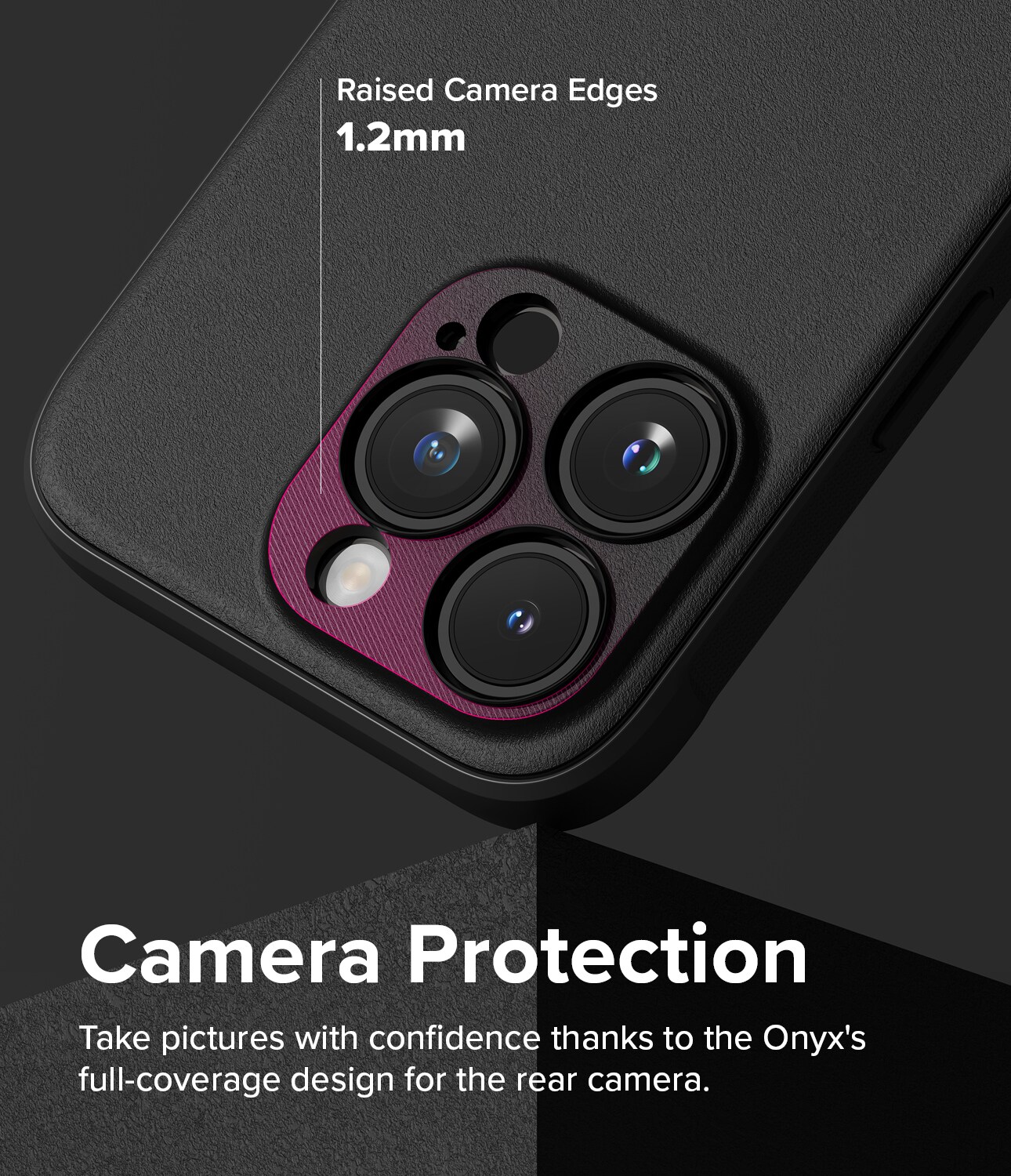 iPhone 15 Pro Max Onyx MagSafe cover, Black