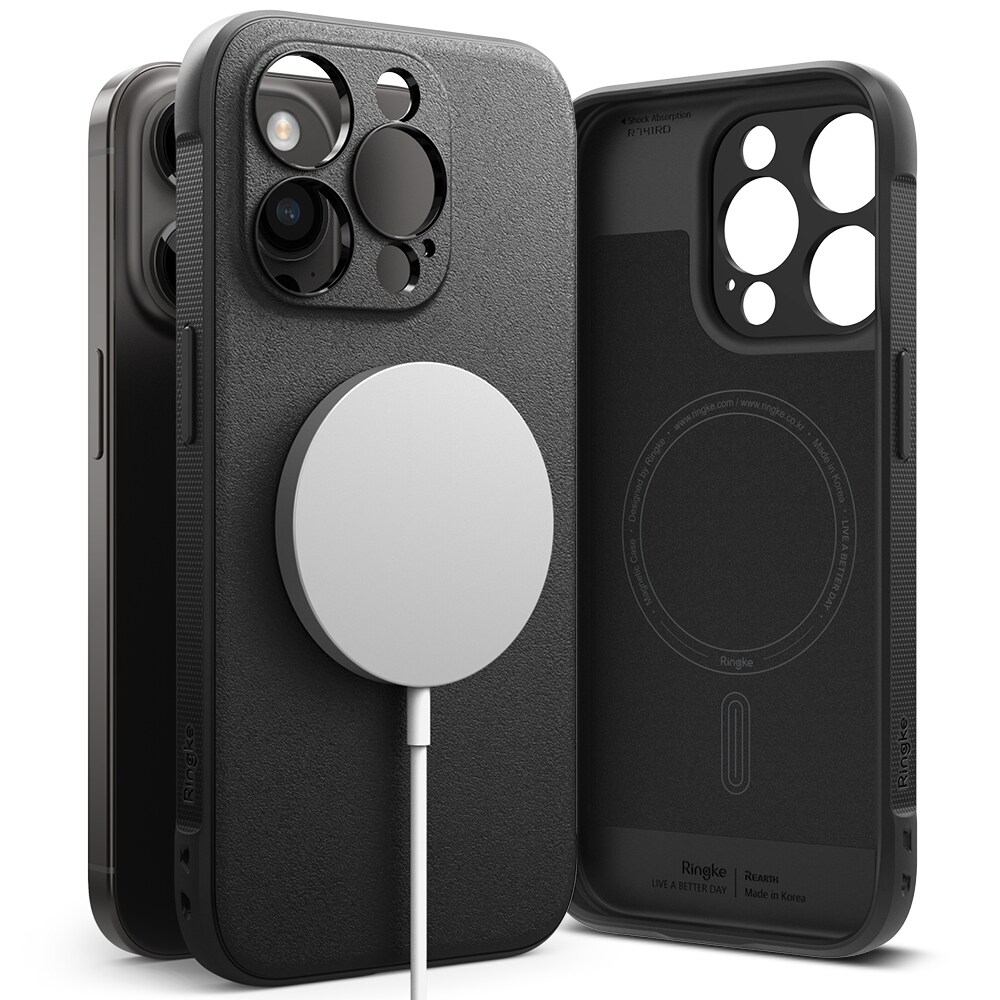 iPhone 15 Pro Max Onyx MagSafe cover, Black