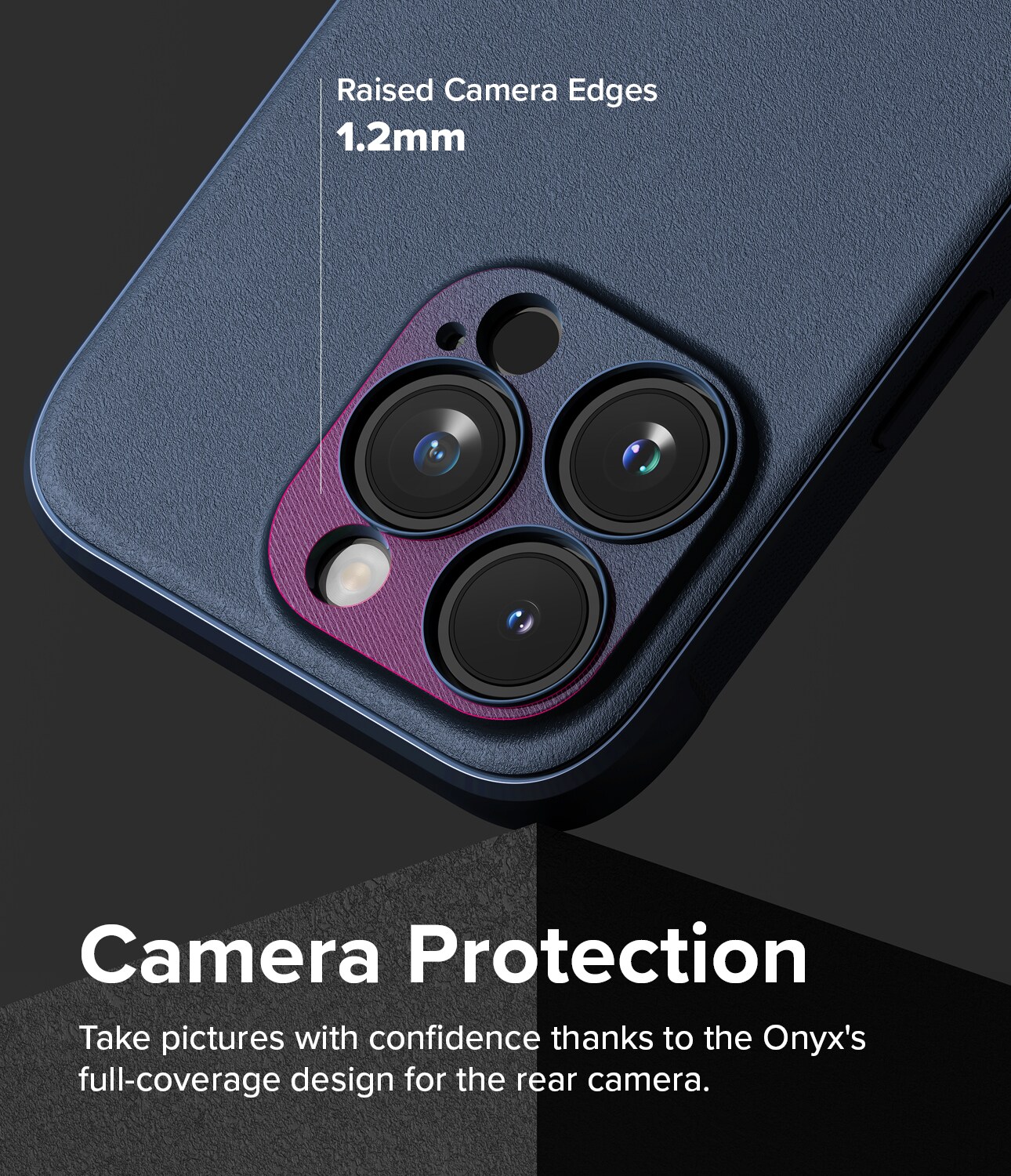 iPhone 15 Pro Max Onyx Cover, Navy