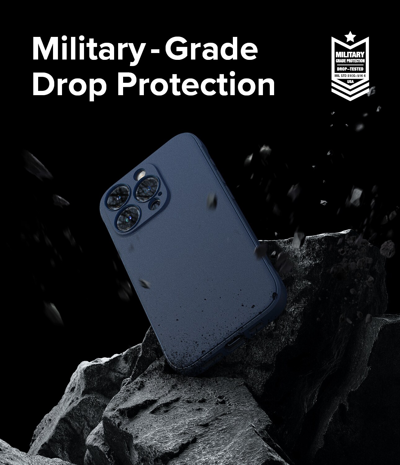 iPhone 15 Pro Max Onyx Cover, Navy
