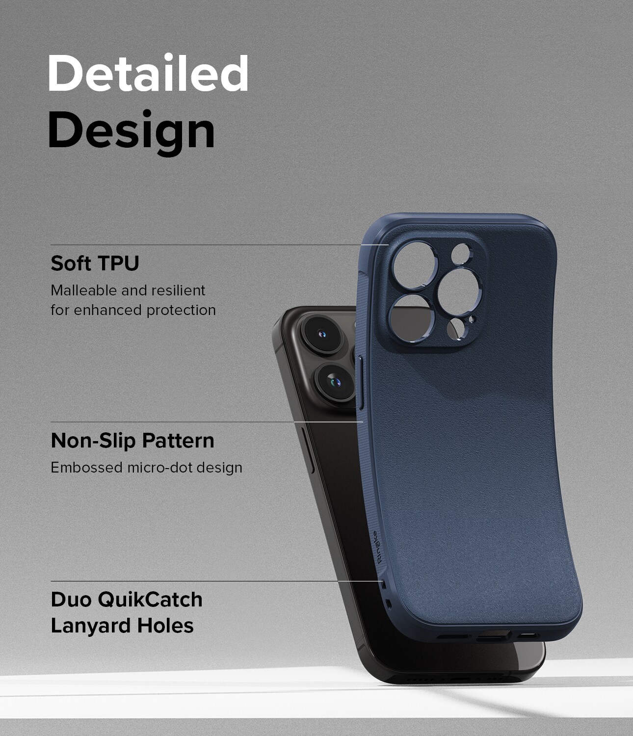 iPhone 15 Pro Max Onyx Cover, Navy