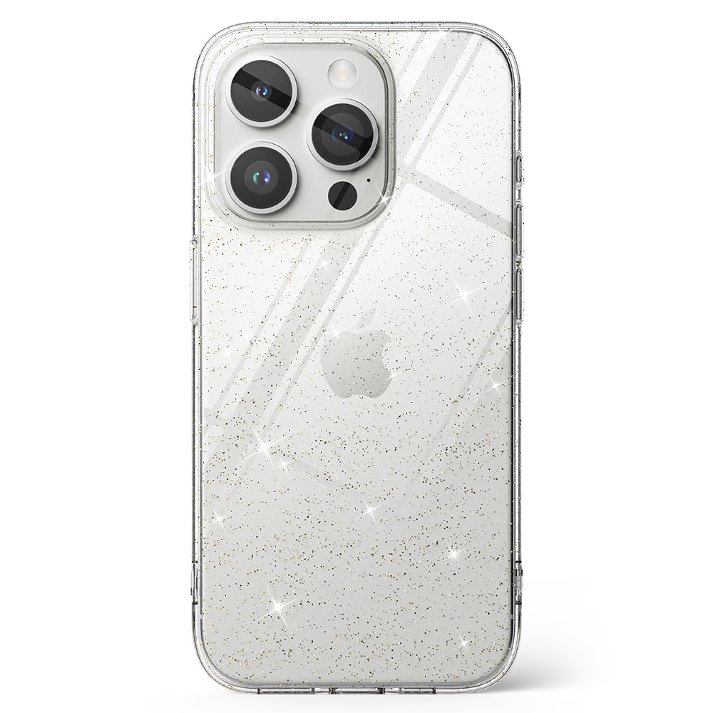 iPhone 15 Pro Air Cover Glitter Clear